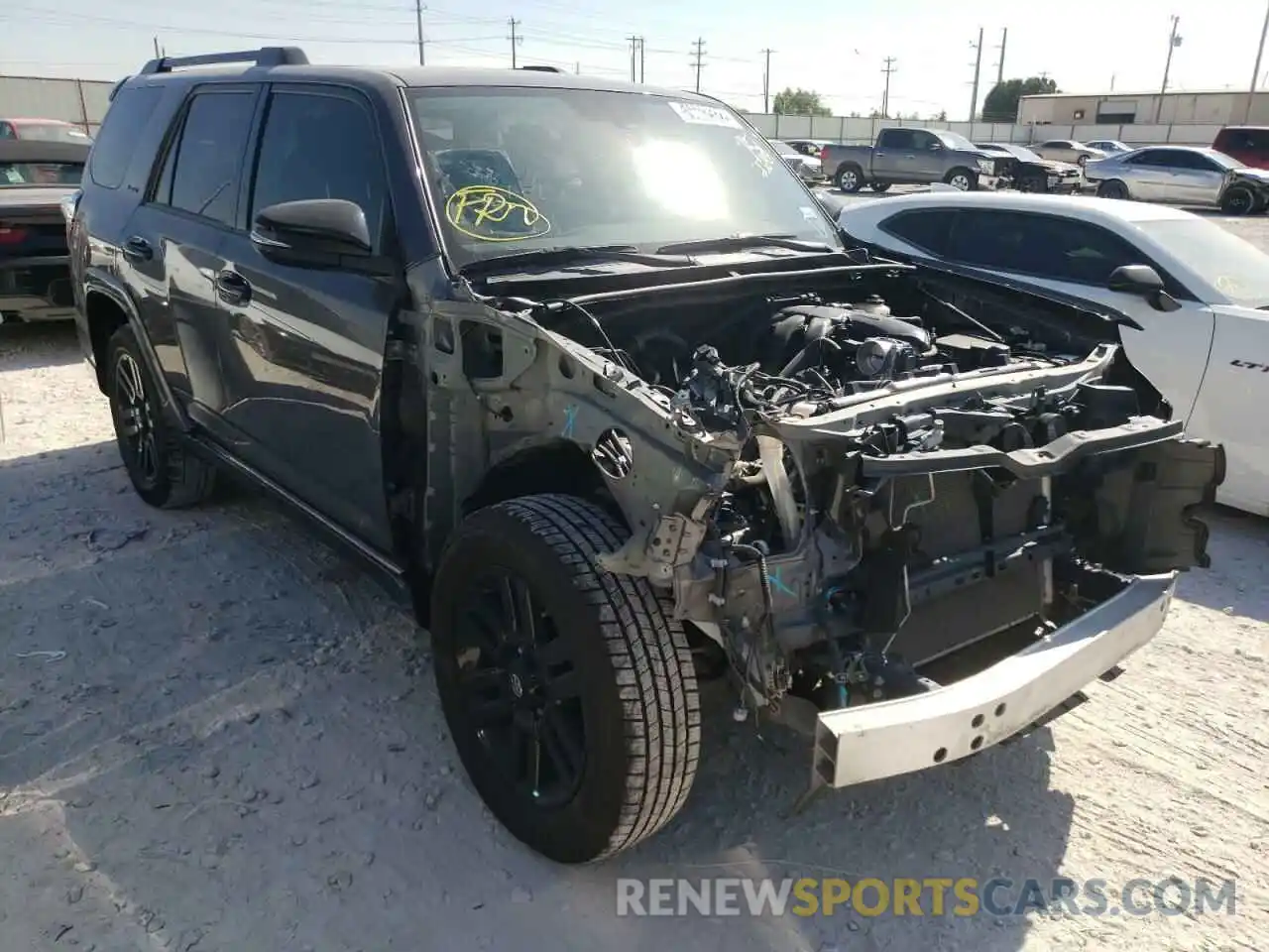 1 Photograph of a damaged car JTEZU5JR9K5206909 TOYOTA 4RUNNER 2019