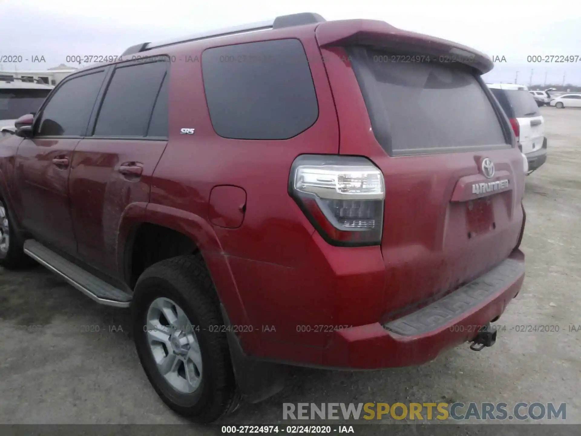 3 Photograph of a damaged car JTEZU5JR9K5209695 TOYOTA 4RUNNER 2019