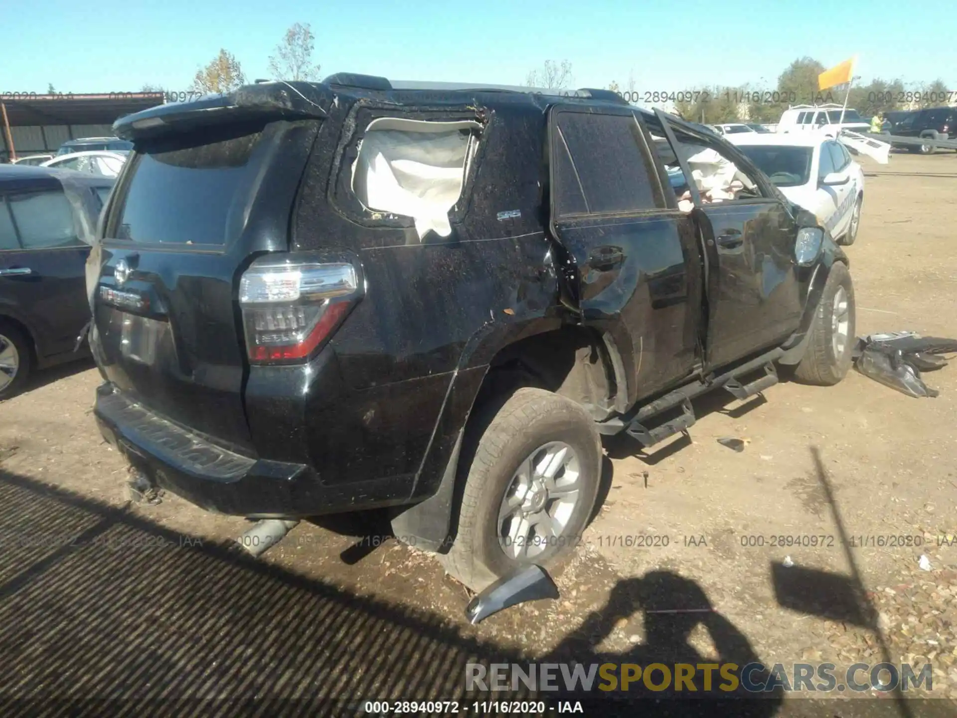 4 Photograph of a damaged car JTEZU5JR9K5209860 TOYOTA 4RUNNER 2019