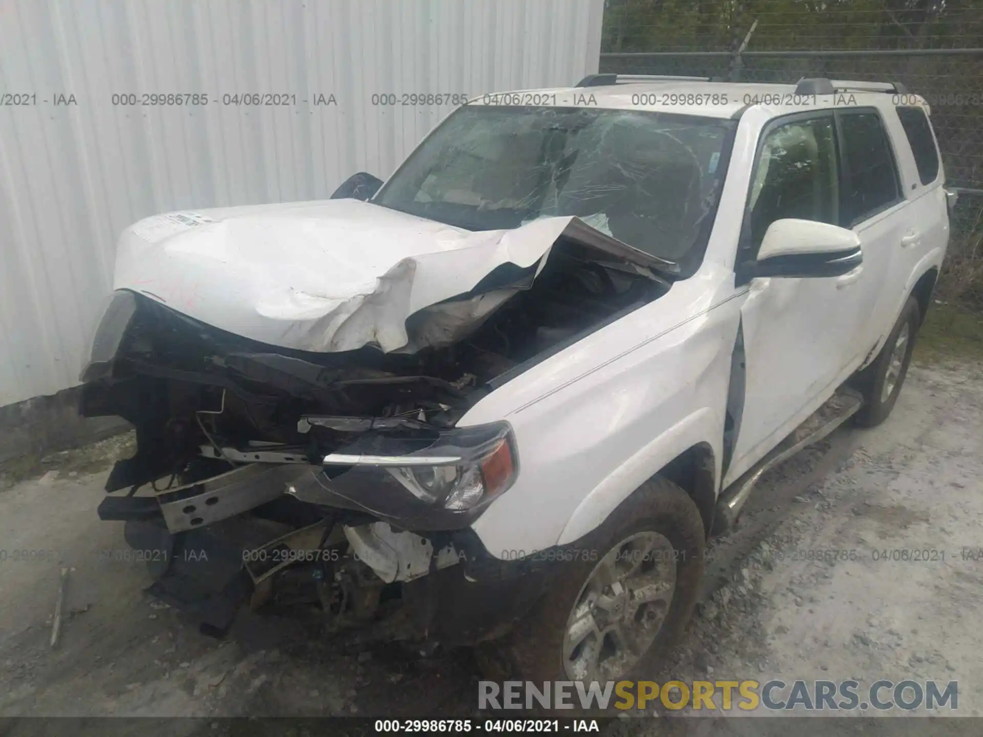 2 Photograph of a damaged car JTEZU5JRXK5192454 TOYOTA 4RUNNER 2019