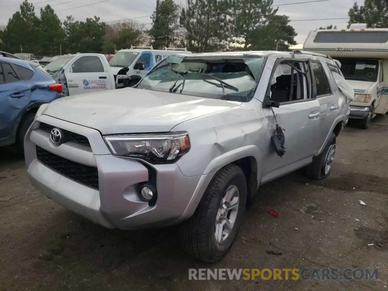 9 Фотография поврежденного автомобиля JTEZU5JRXK5194737 TOYOTA 4RUNNER 2019