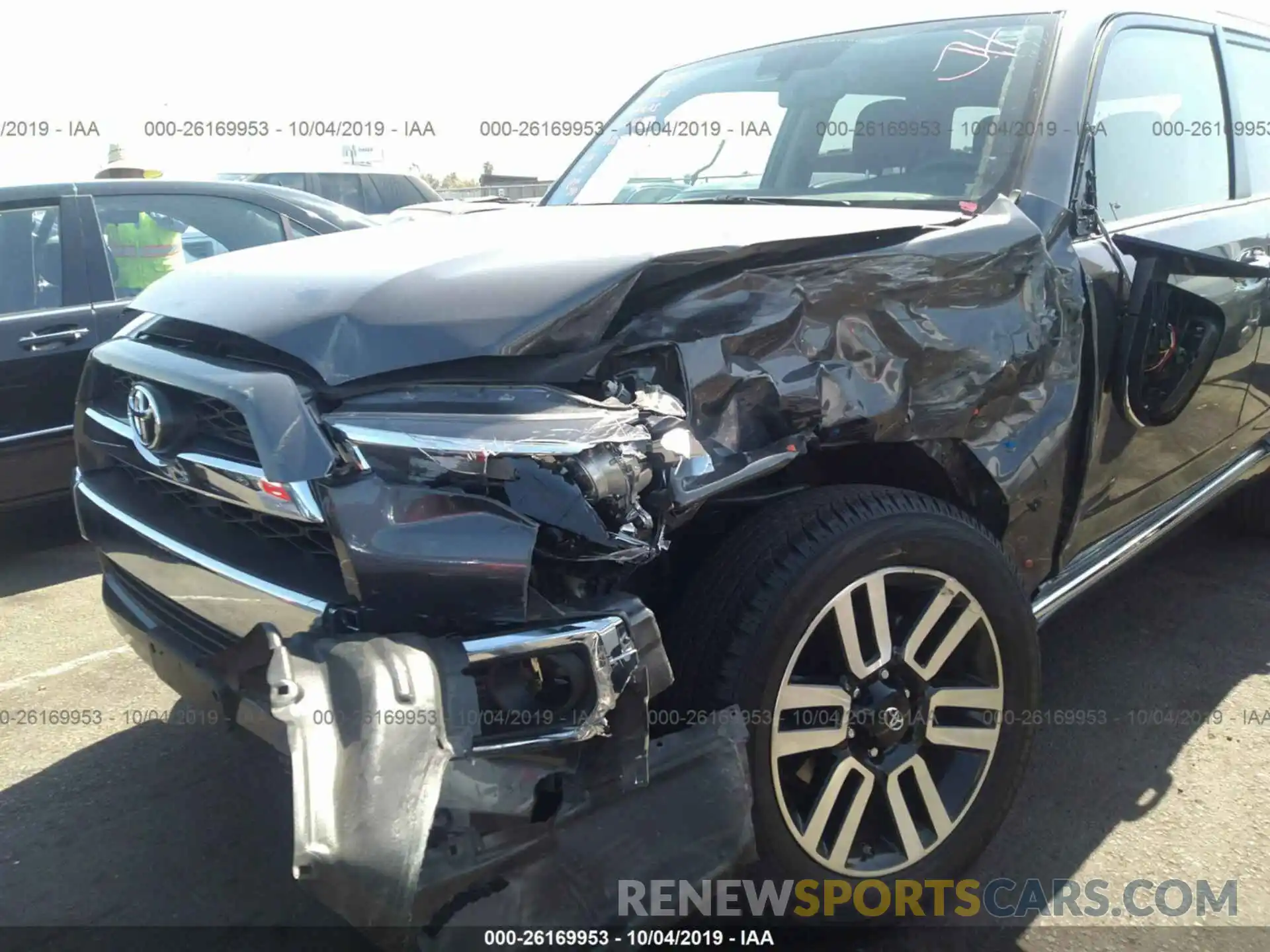 6 Photograph of a damaged car JTEZU5JRXK5200925 TOYOTA 4RUNNER 2019