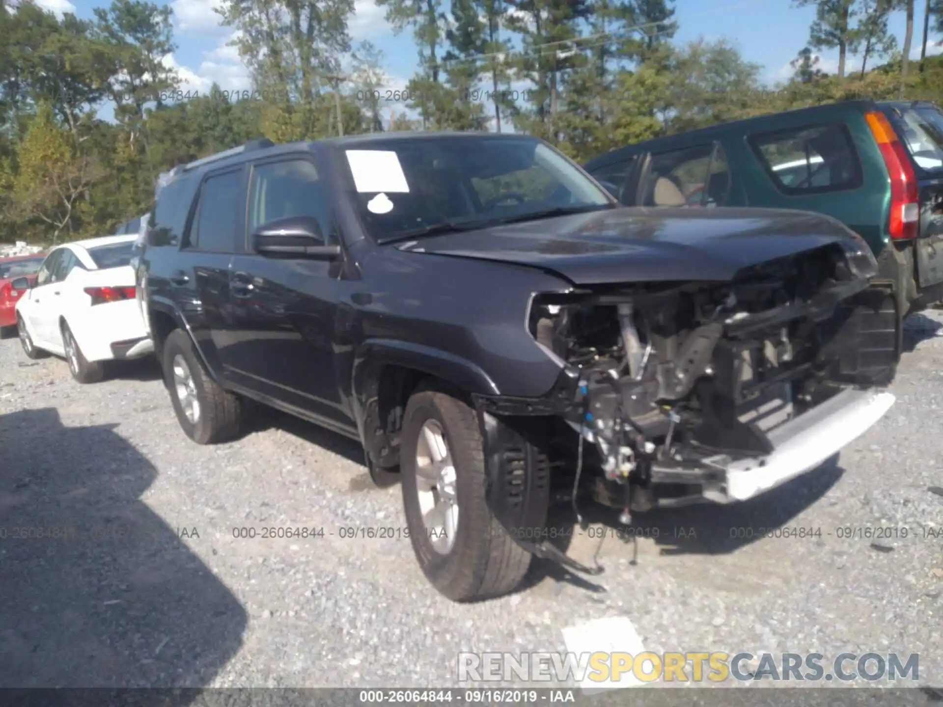 1 Photograph of a damaged car JTEZU5JRXK5201878 TOYOTA 4RUNNER 2019