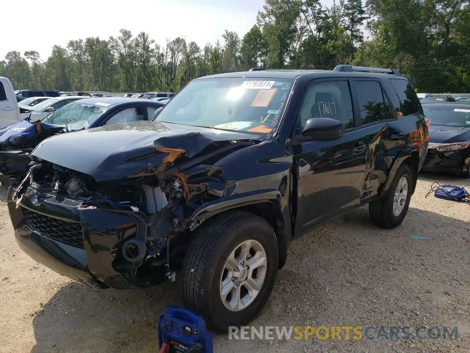 2 Photograph of a damaged car JTEZU5JRXK5202478 TOYOTA 4RUNNER 2019