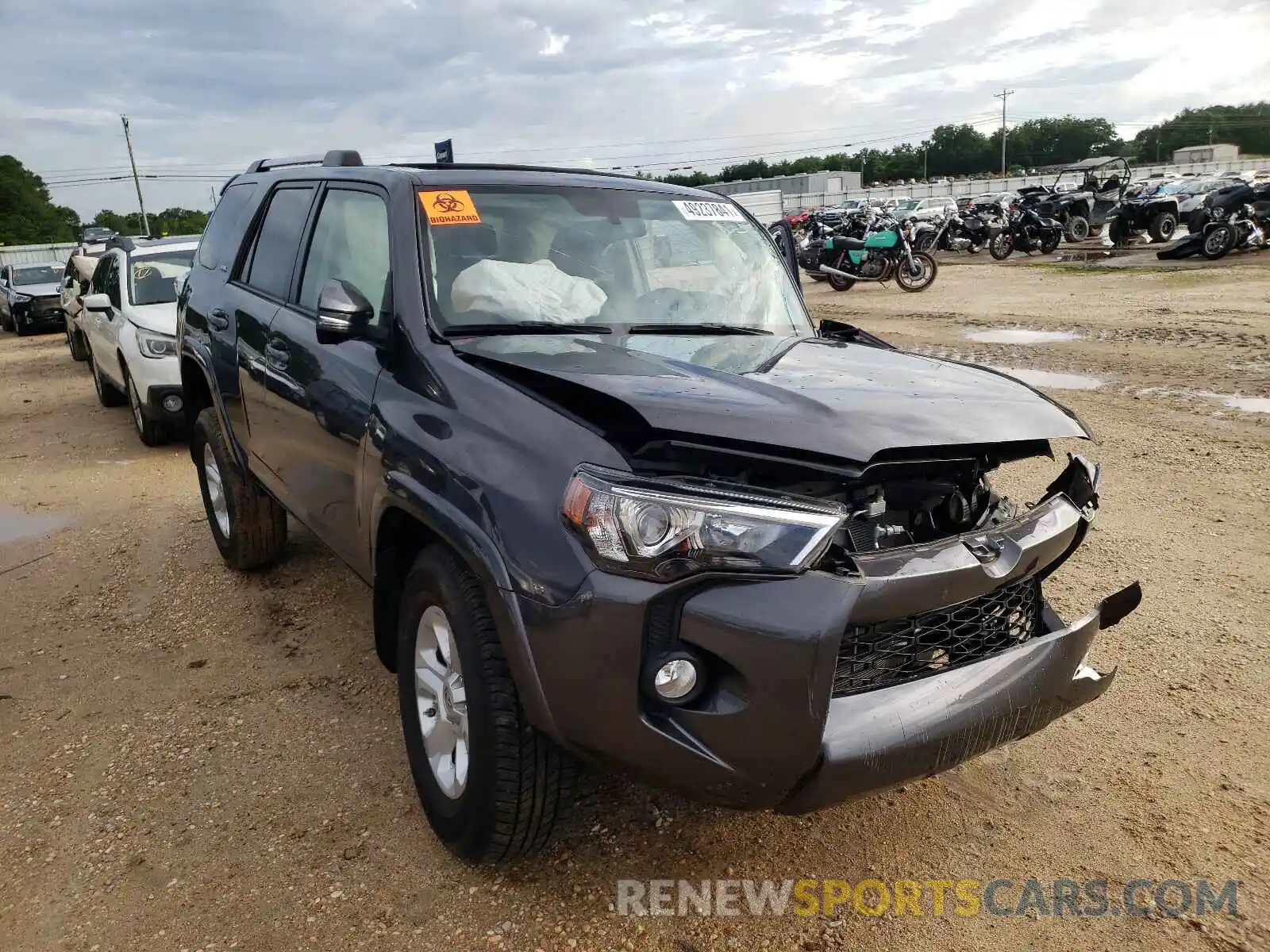 1 Photograph of a damaged car JTEZU5JRXK5206207 TOYOTA 4RUNNER 2019