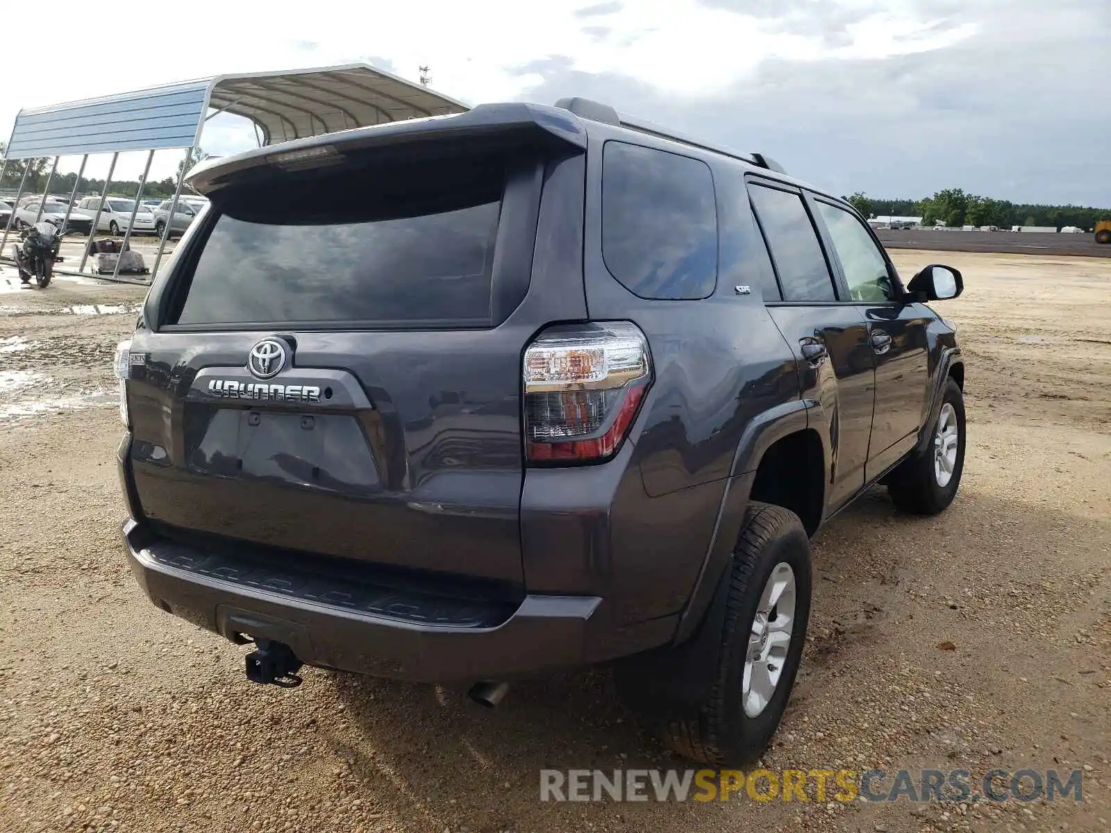 4 Фотография поврежденного автомобиля JTEZU5JRXK5206207 TOYOTA 4RUNNER 2019