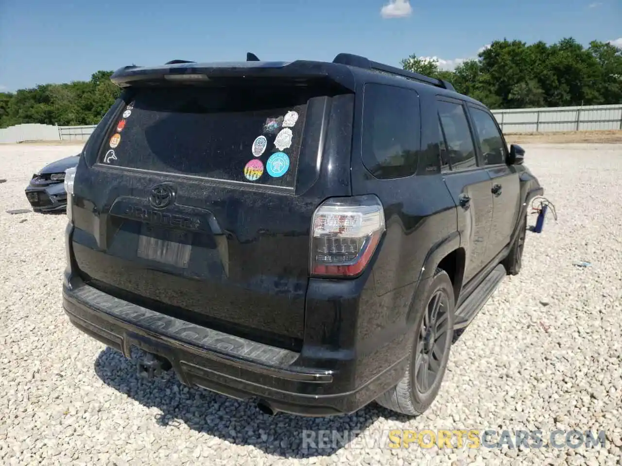 4 Фотография поврежденного автомобиля JTEZU5JRXK5208507 TOYOTA 4RUNNER 2019