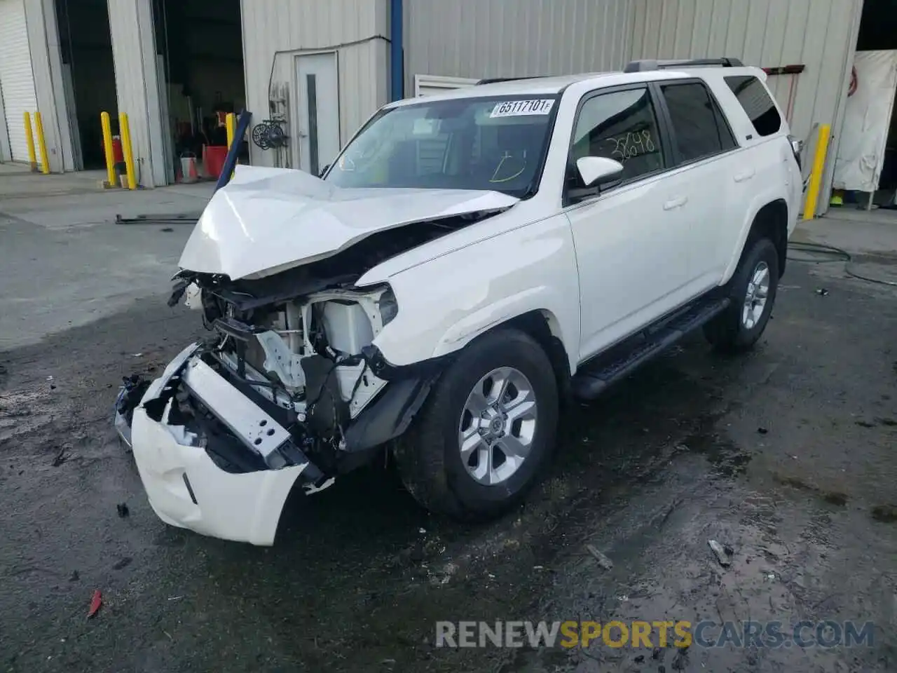 2 Фотография поврежденного автомобиля JTEZU5JRXK5209074 TOYOTA 4RUNNER 2019