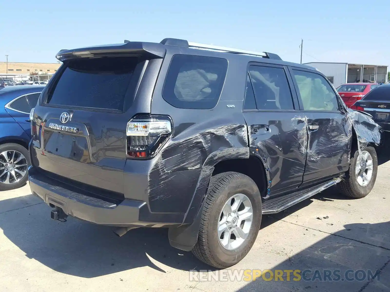 4 Фотография поврежденного автомобиля JTEZU5JRXK5209821 TOYOTA 4RUNNER 2019