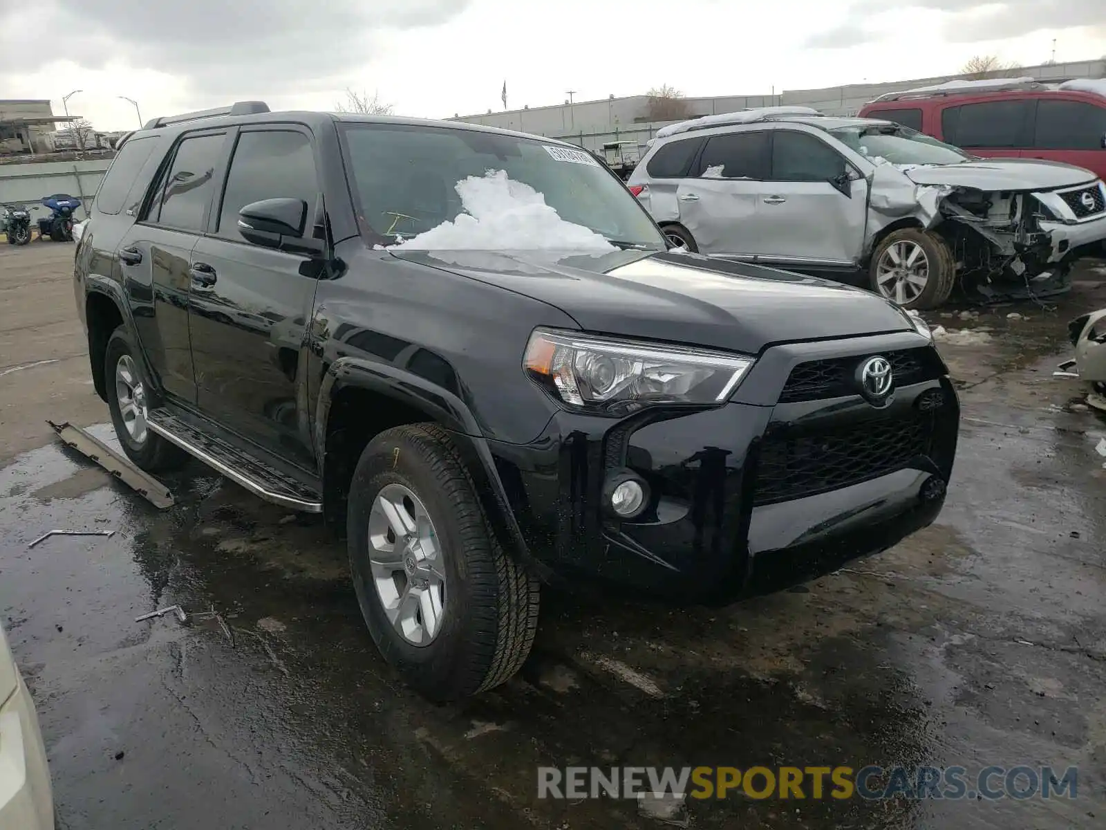 1 Photograph of a damaged car JTEZU5JRXK5209866 TOYOTA 4RUNNER 2019