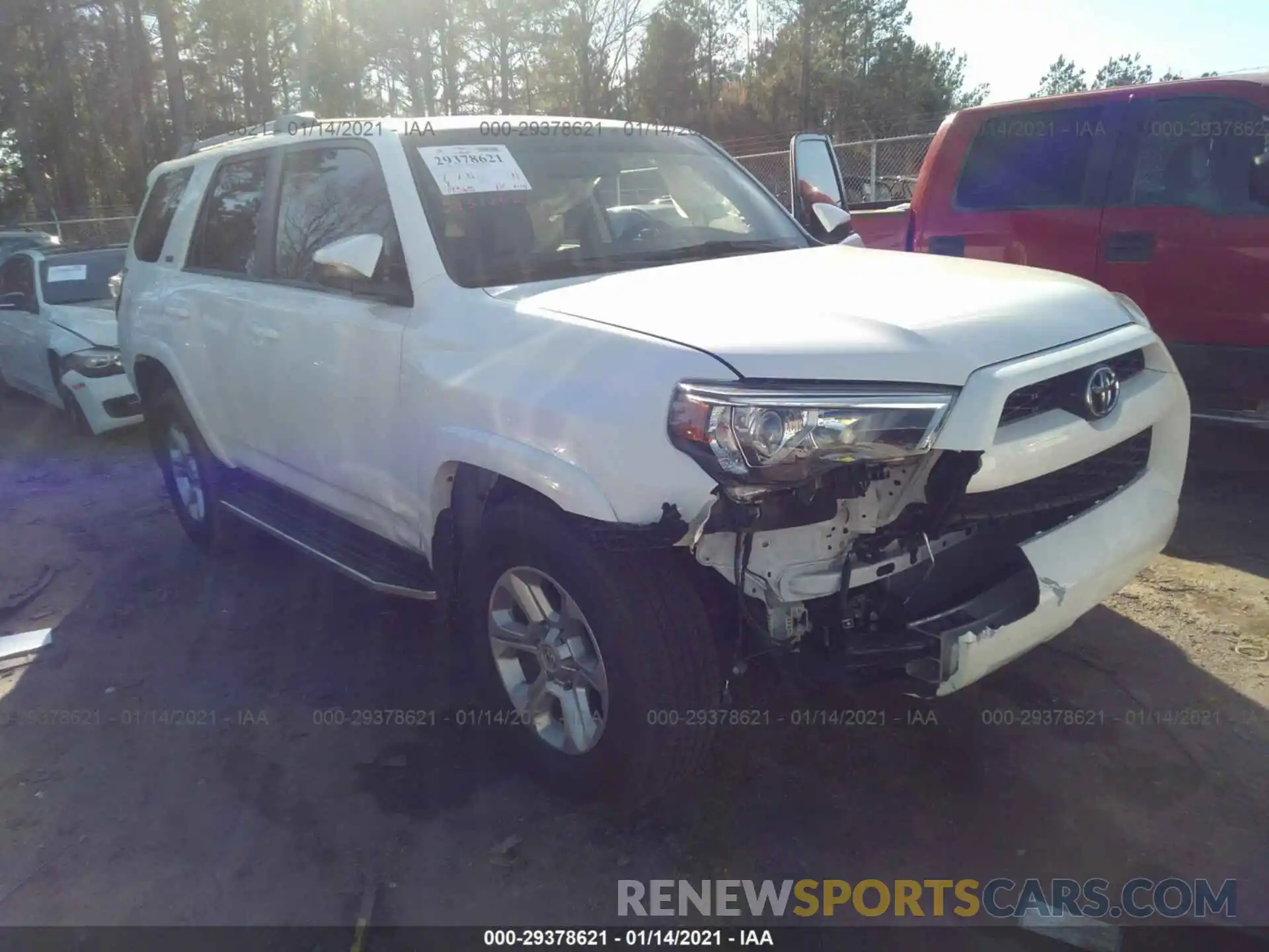 1 Photograph of a damaged car JTEZU5JRXK5211374 TOYOTA 4RUNNER 2019