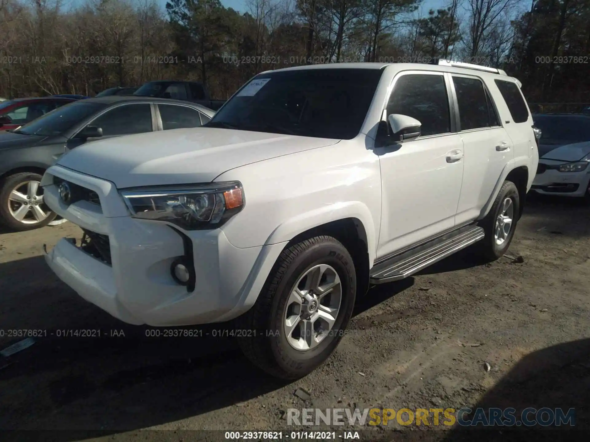 2 Фотография поврежденного автомобиля JTEZU5JRXK5211374 TOYOTA 4RUNNER 2019