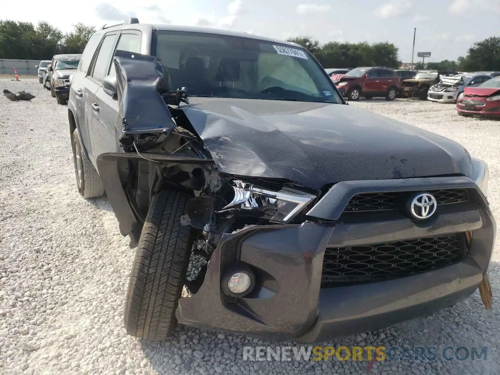 9 Photograph of a damaged car JTEZU5JRXK5211424 TOYOTA 4RUNNER 2019