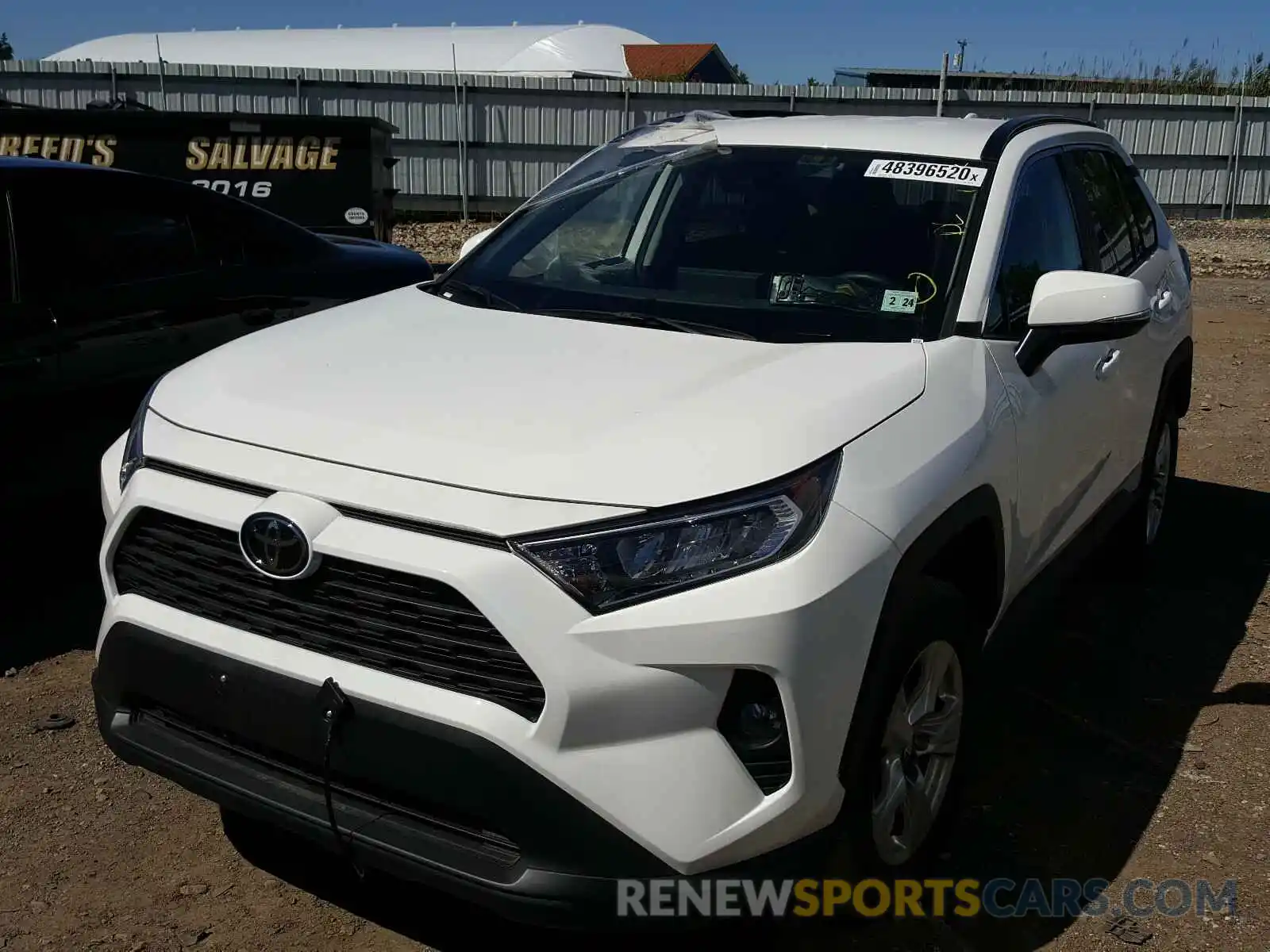 2 Photograph of a damaged car 2T3P1RFV6LC092719 TOYOTA 4RUNNER 2020