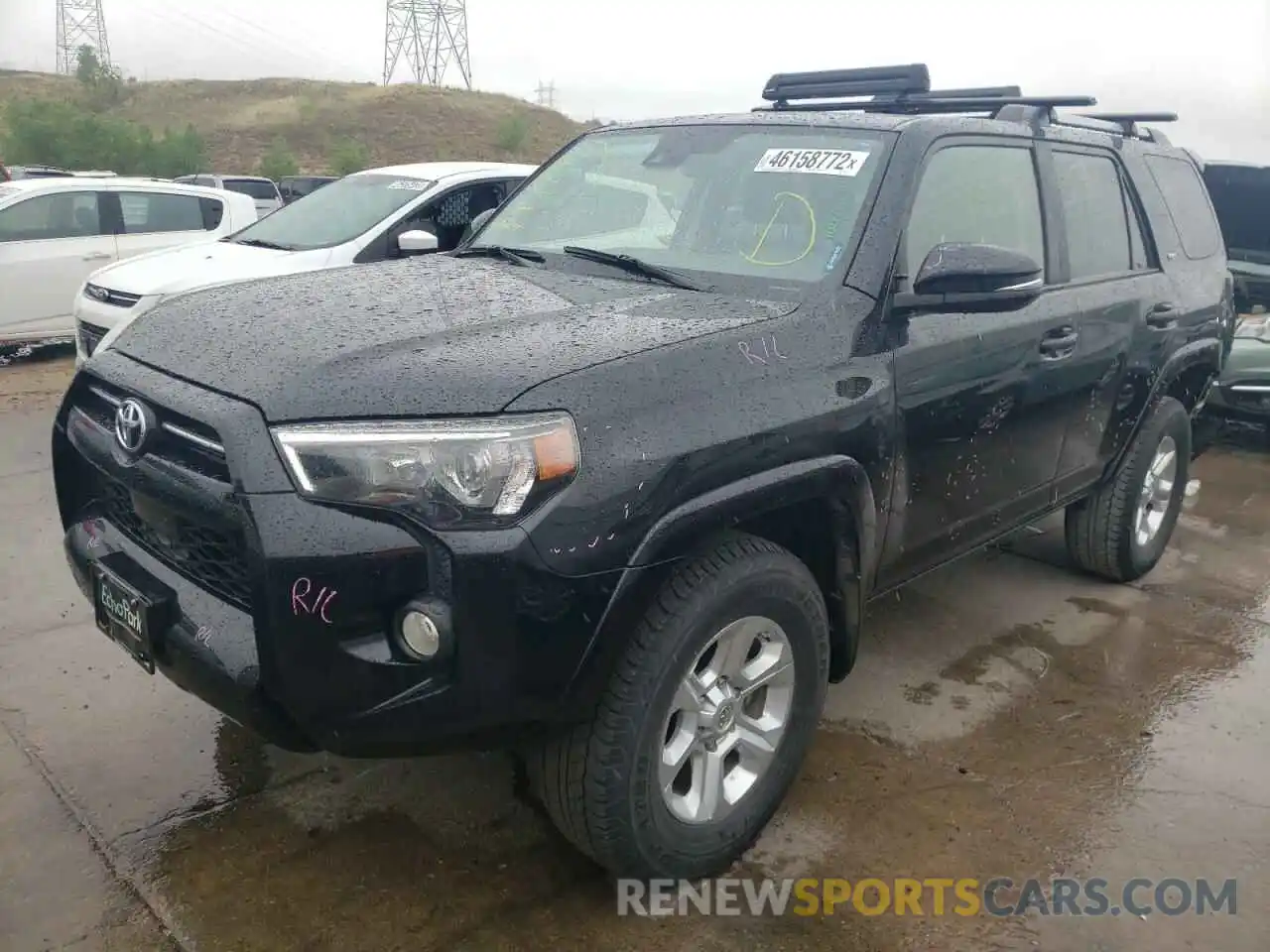 2 Photograph of a damaged car JTEBU5JR0L5743851 TOYOTA 4RUNNER 2020