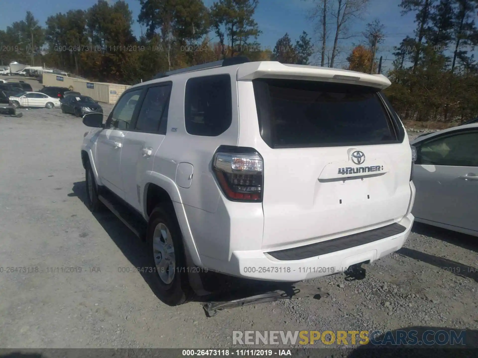 3 Photograph of a damaged car JTEBU5JR0L5743963 TOYOTA 4RUNNER 2020