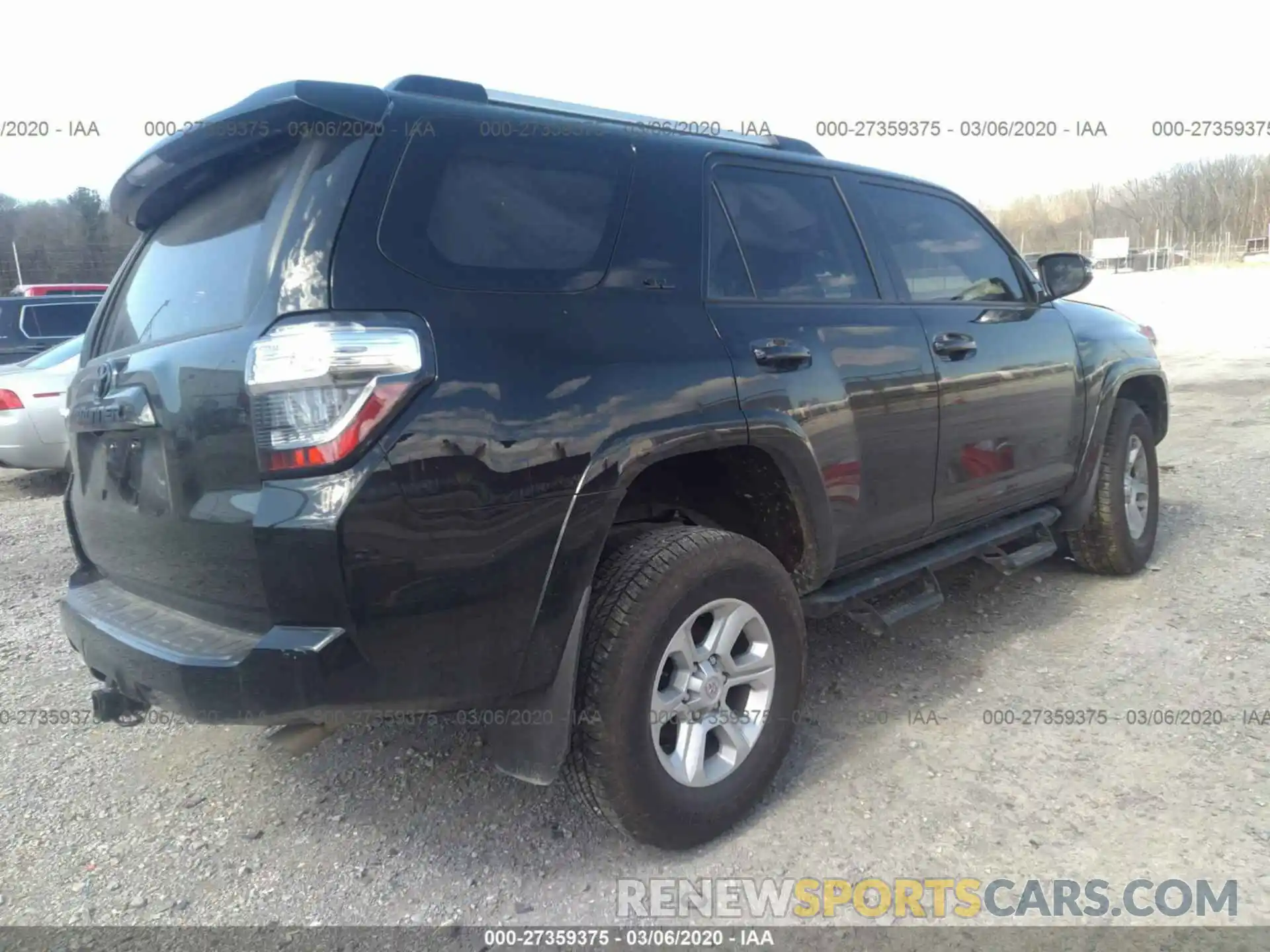 4 Фотография поврежденного автомобиля JTEBU5JR0L5745678 TOYOTA 4RUNNER 2020