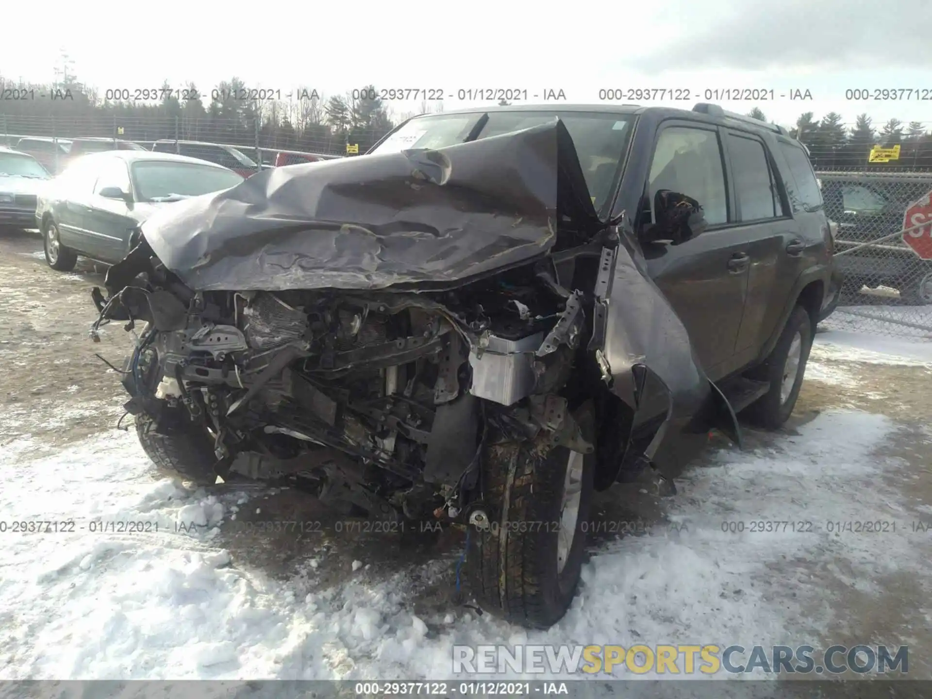 6 Photograph of a damaged car JTEBU5JR0L5751075 TOYOTA 4RUNNER 2020