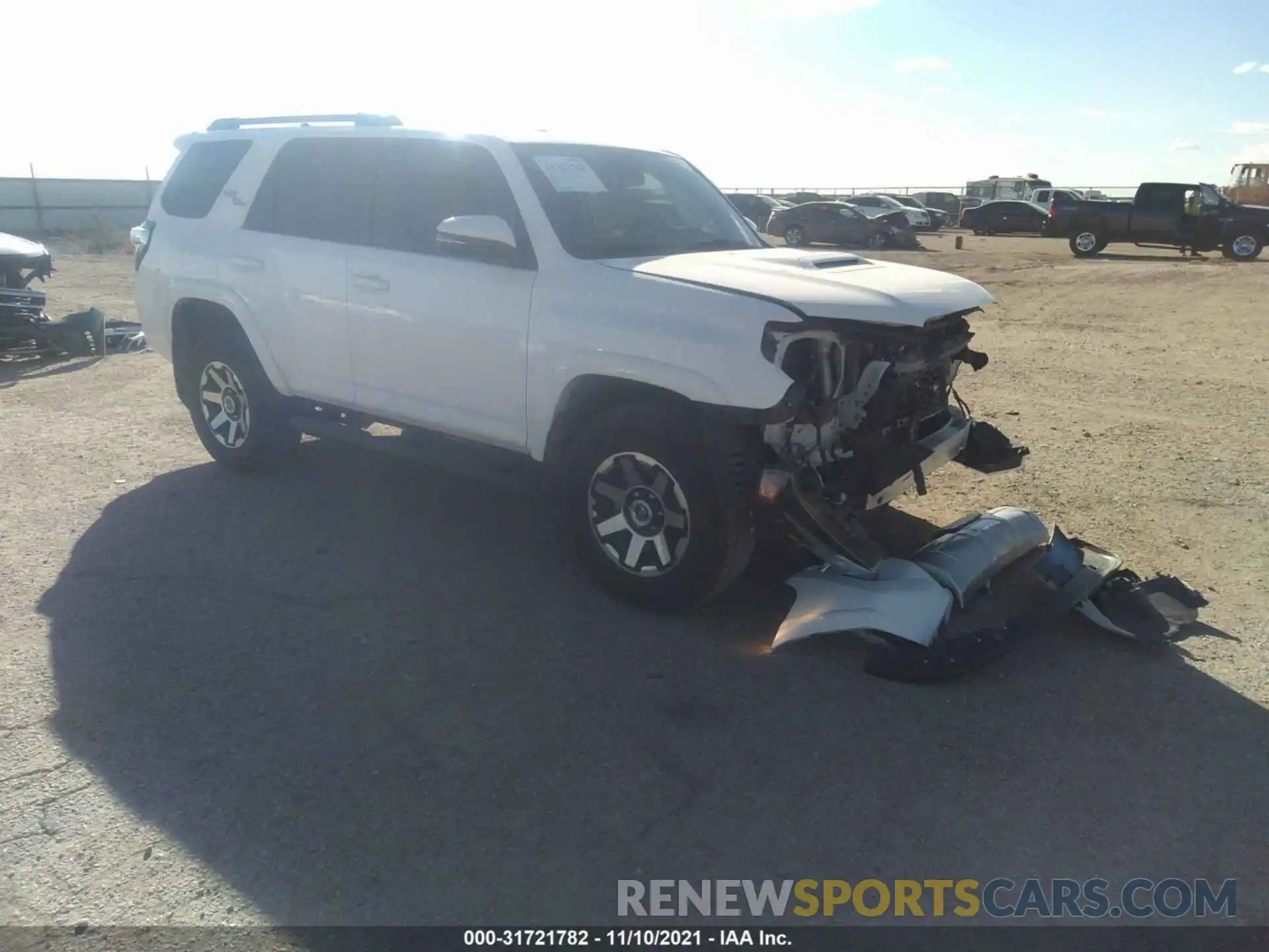 1 Photograph of a damaged car JTEBU5JR0L5751402 TOYOTA 4RUNNER 2020