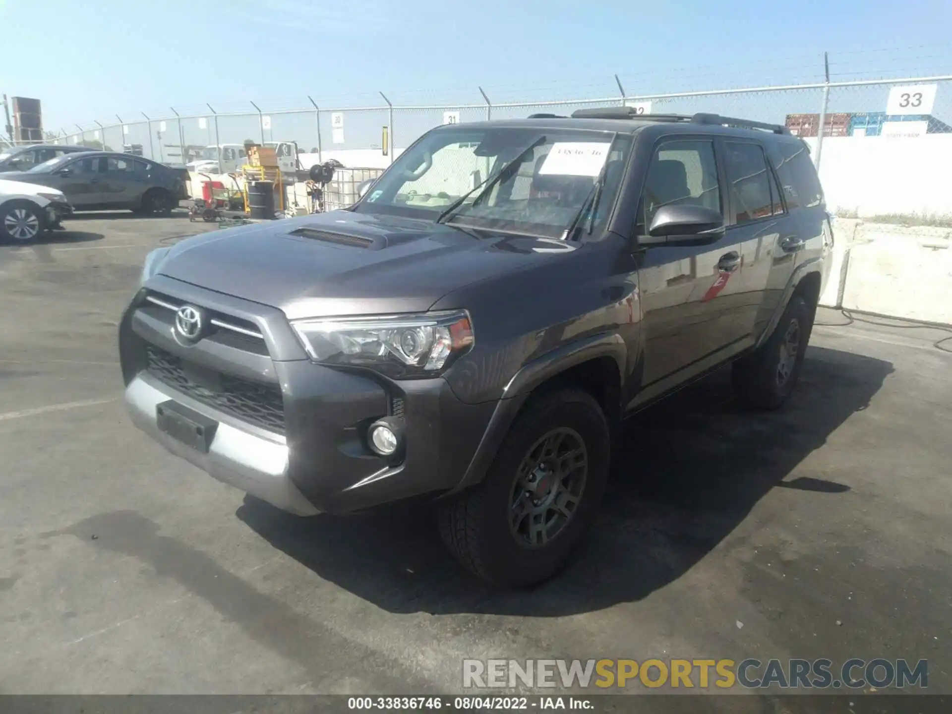 2 Photograph of a damaged car JTEBU5JR0L5765624 TOYOTA 4RUNNER 2020