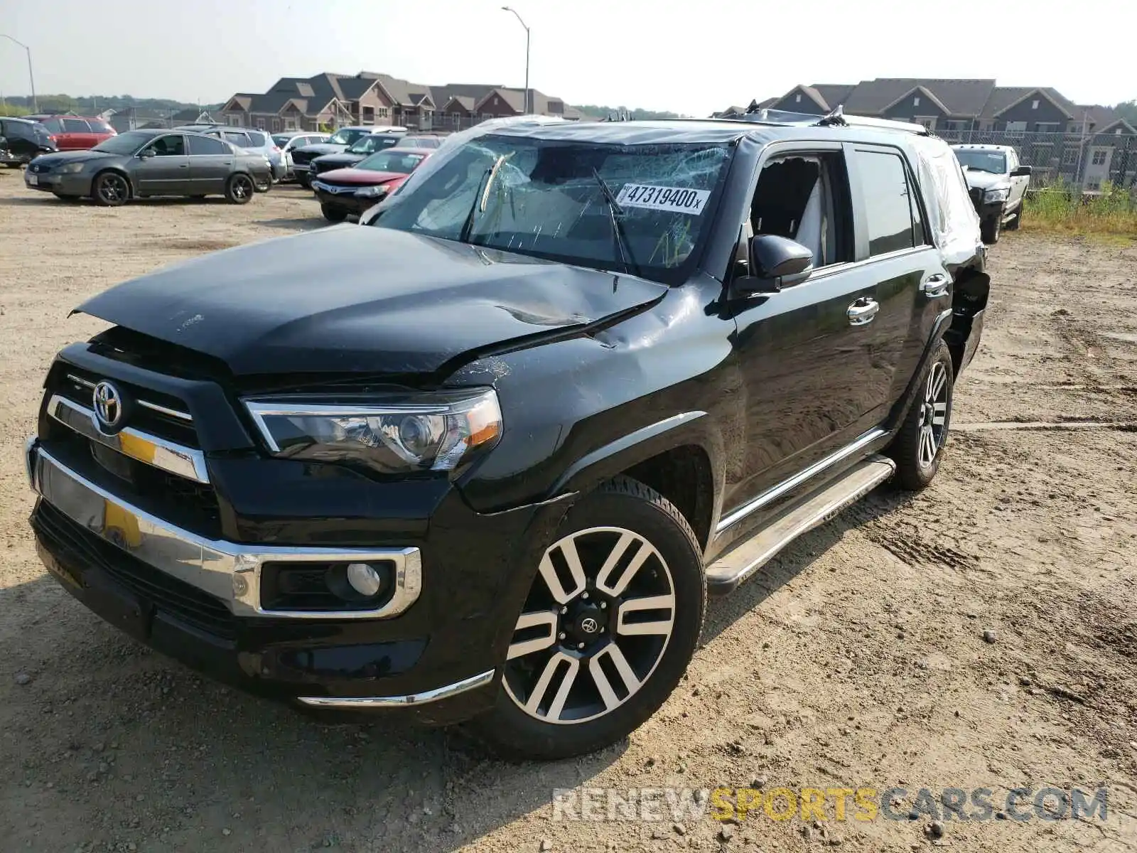 2 Photograph of a damaged car JTEBU5JR0L5767938 TOYOTA 4RUNNER 2020