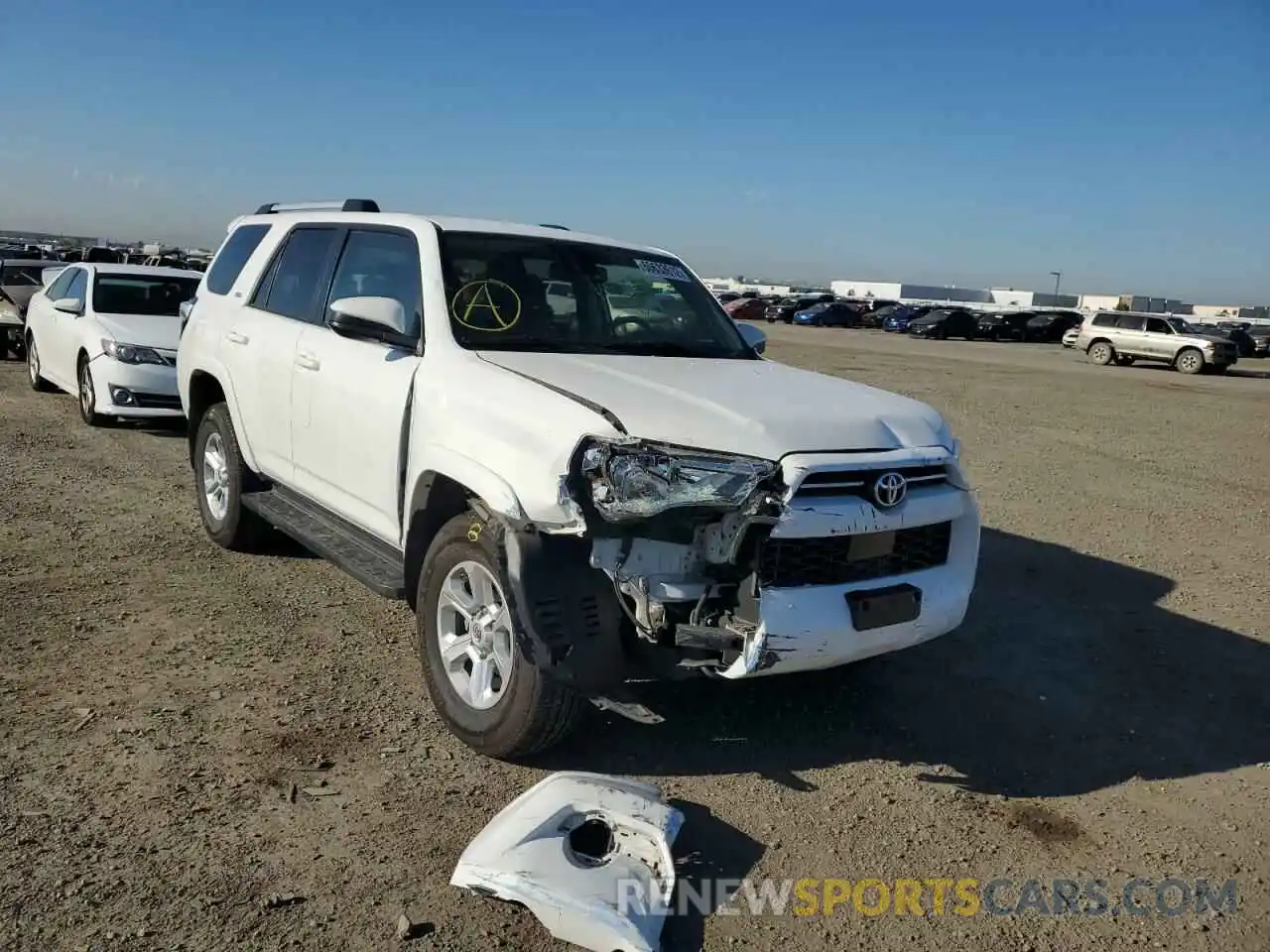 9 Photograph of a damaged car JTEBU5JR0L5777451 TOYOTA 4RUNNER 2020