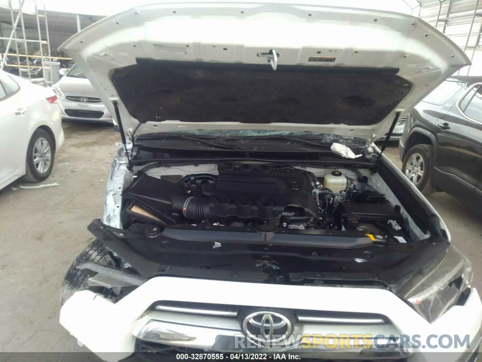 10 Фотография поврежденного автомобиля JTEBU5JR0L5779538 TOYOTA 4RUNNER 2020