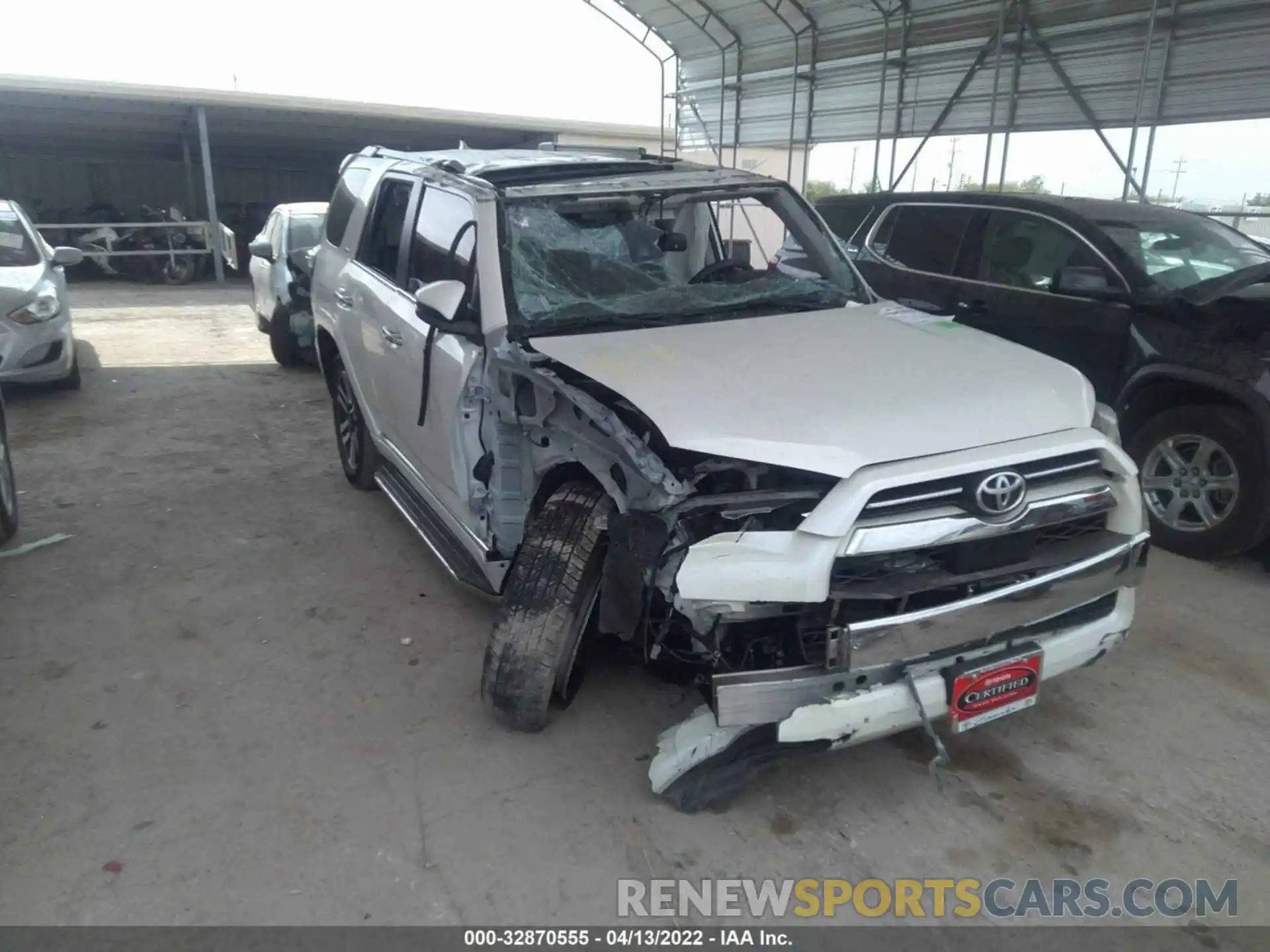 6 Photograph of a damaged car JTEBU5JR0L5779538 TOYOTA 4RUNNER 2020