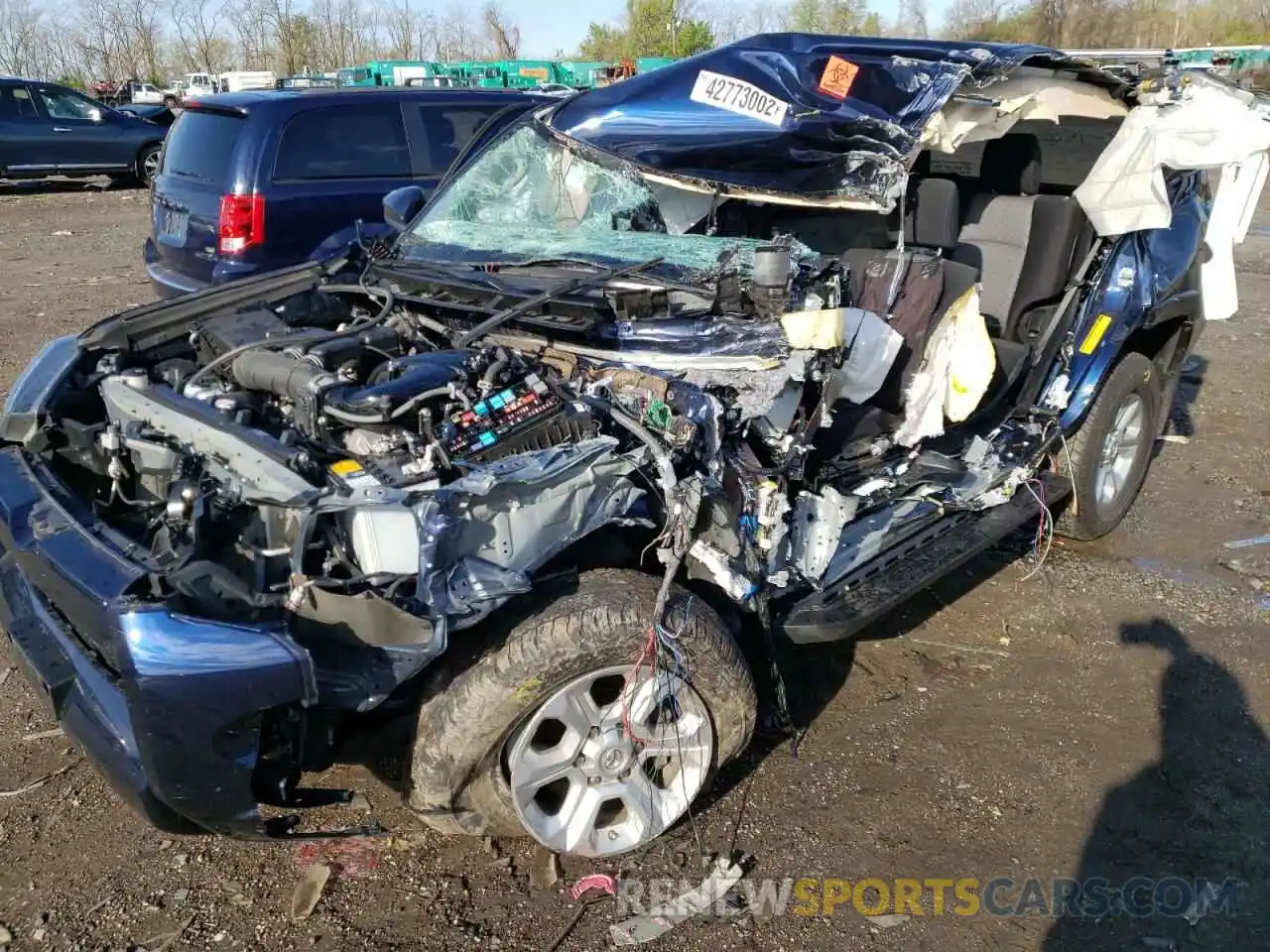 9 Photograph of a damaged car JTEBU5JR0L5782309 TOYOTA 4RUNNER 2020