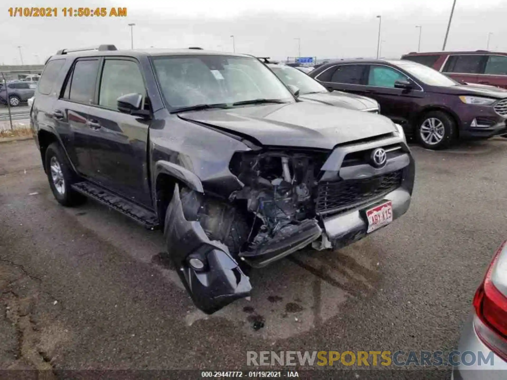 16 Photograph of a damaged car JTEBU5JR0L5787798 TOYOTA 4RUNNER 2020