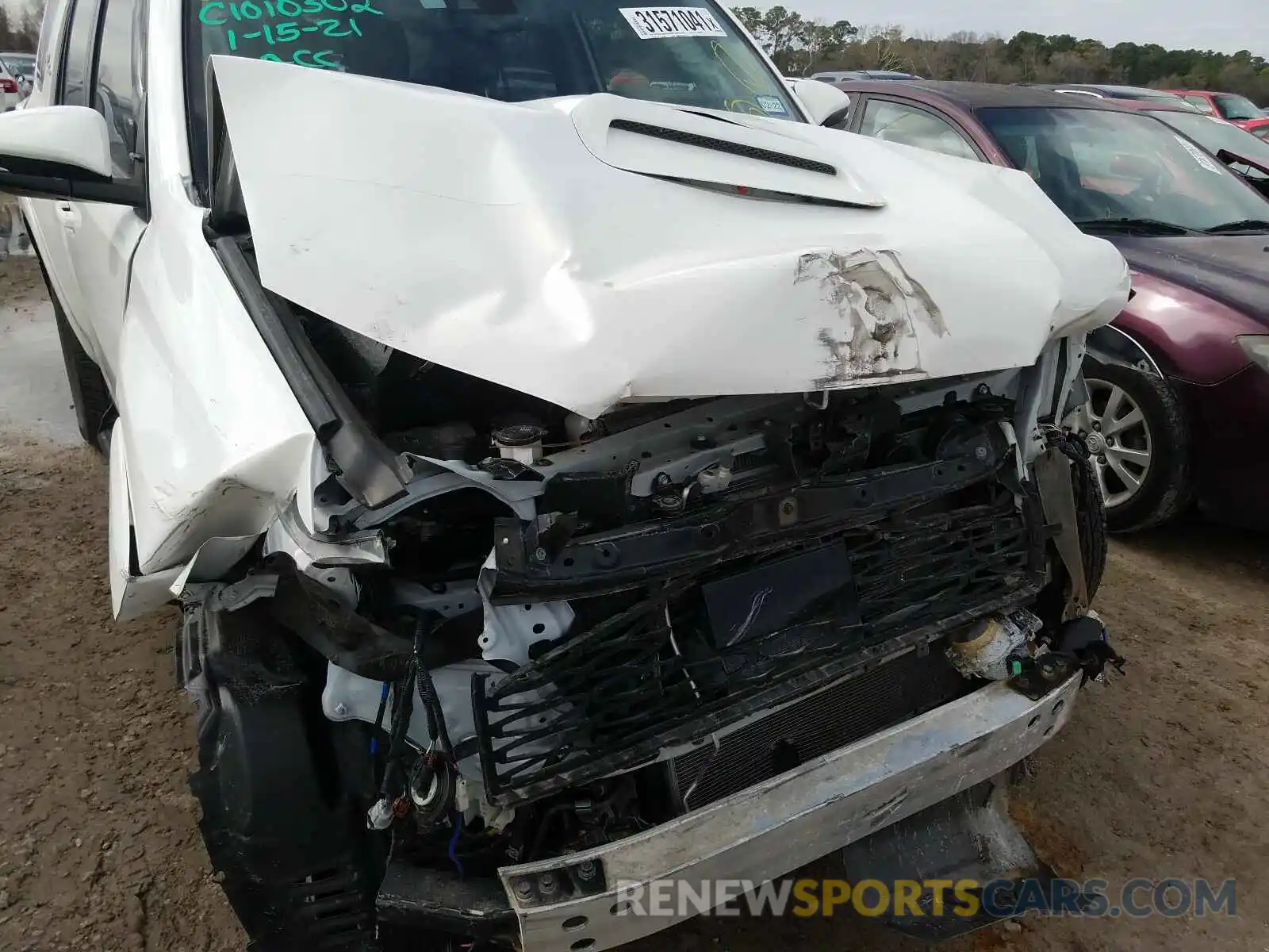 9 Photograph of a damaged car JTEBU5JR0L5791530 TOYOTA 4RUNNER 2020