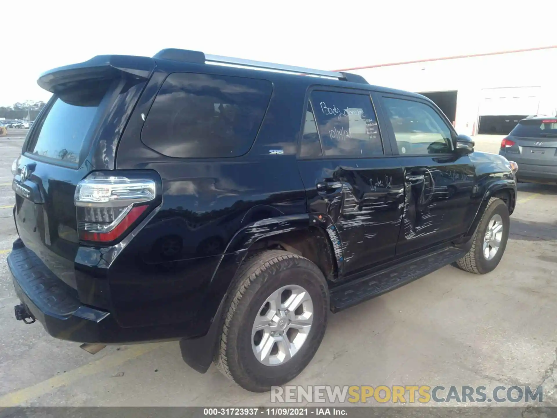 6 Фотография поврежденного автомобиля JTEBU5JR0L5795254 TOYOTA 4RUNNER 2020