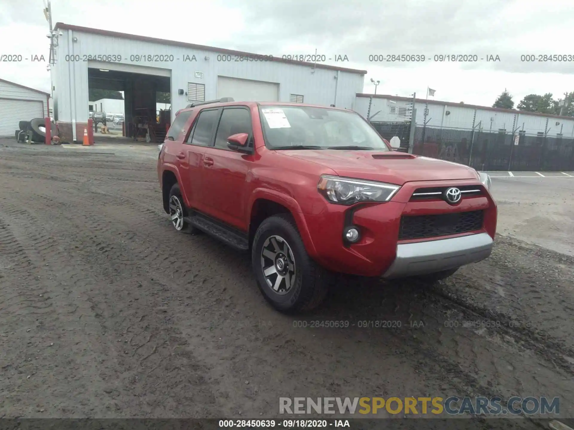 1 Photograph of a damaged car JTEBU5JR0L5800937 TOYOTA 4RUNNER 2020