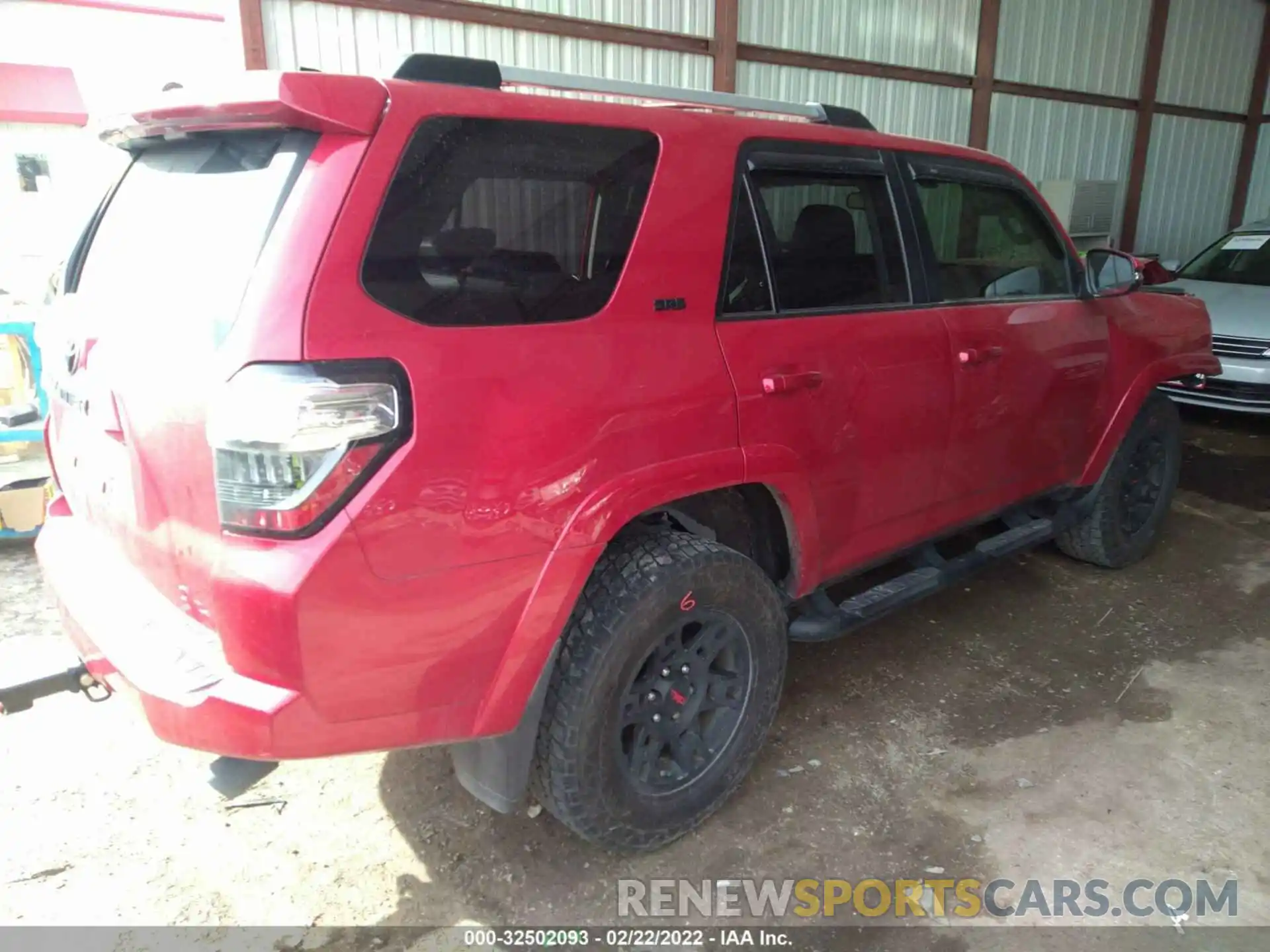 4 Фотография поврежденного автомобиля JTEBU5JR0L5820511 TOYOTA 4RUNNER 2020