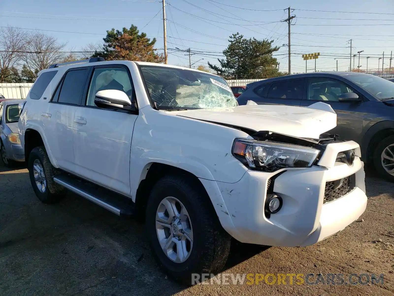 1 Photograph of a damaged car JTEBU5JR0L5827541 TOYOTA 4RUNNER 2020