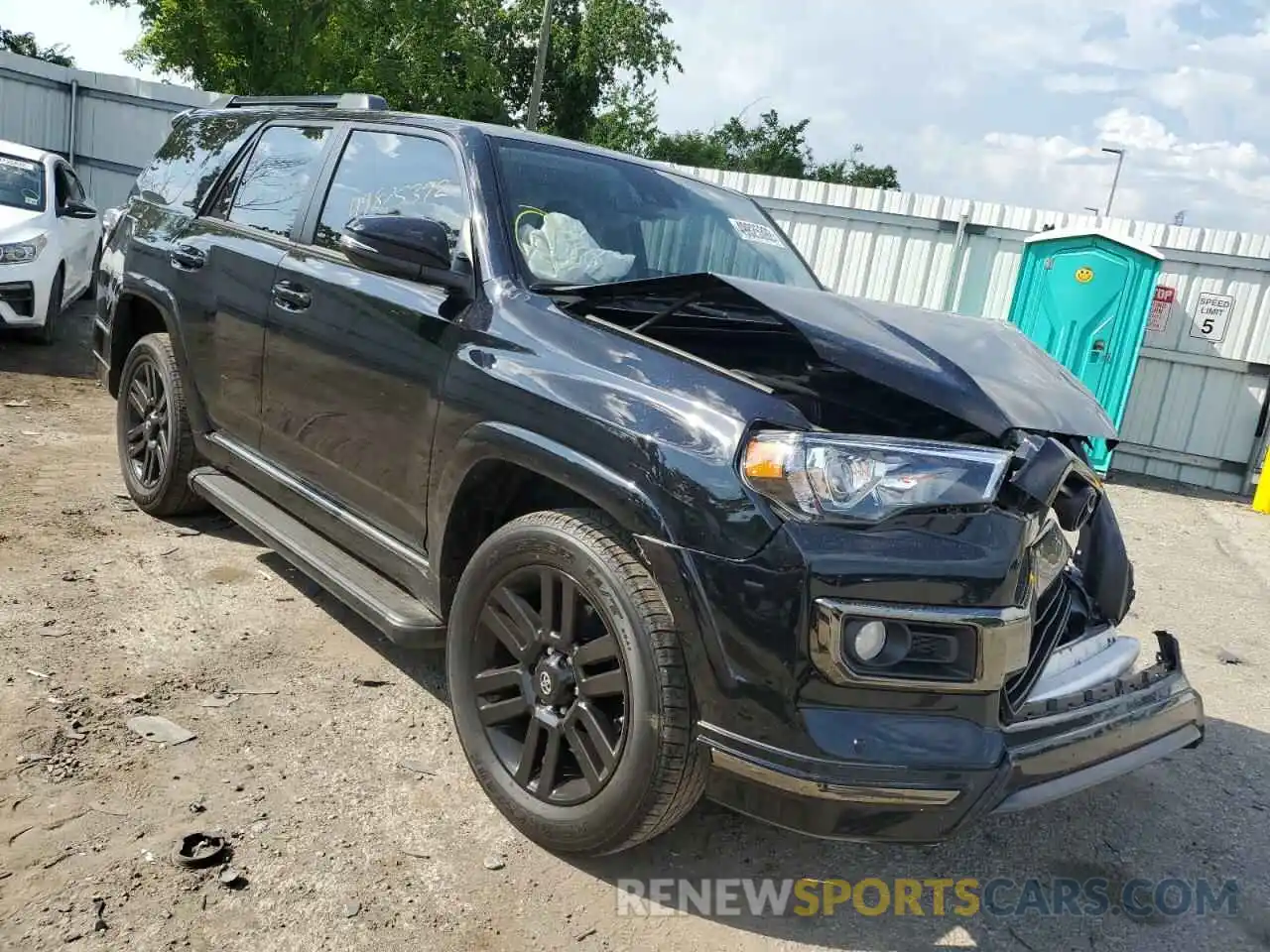 1 Photograph of a damaged car JTEBU5JR0L5831220 TOYOTA 4RUNNER 2020