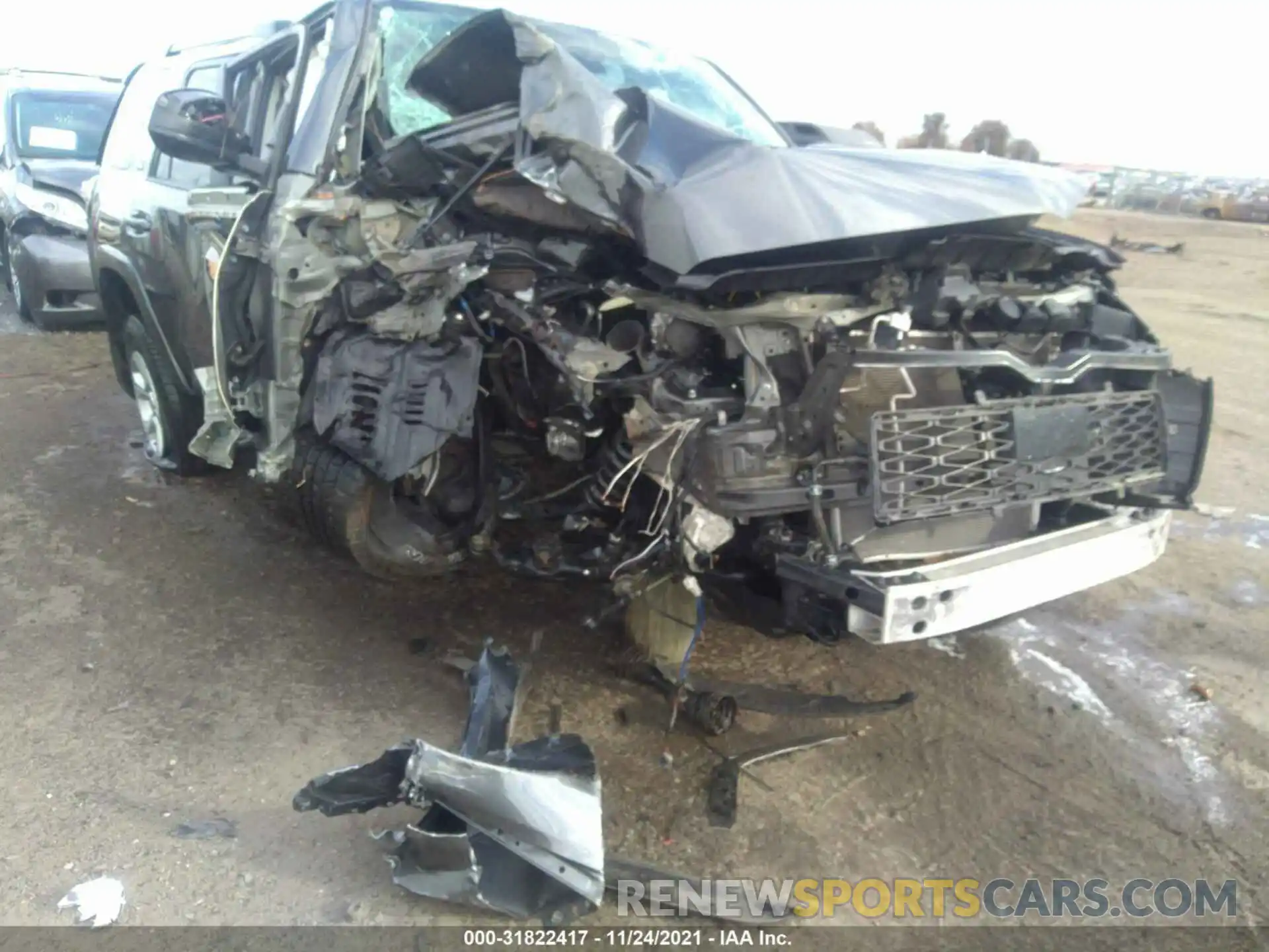 1 Photograph of a damaged car JTEBU5JR1L5744703 TOYOTA 4RUNNER 2020