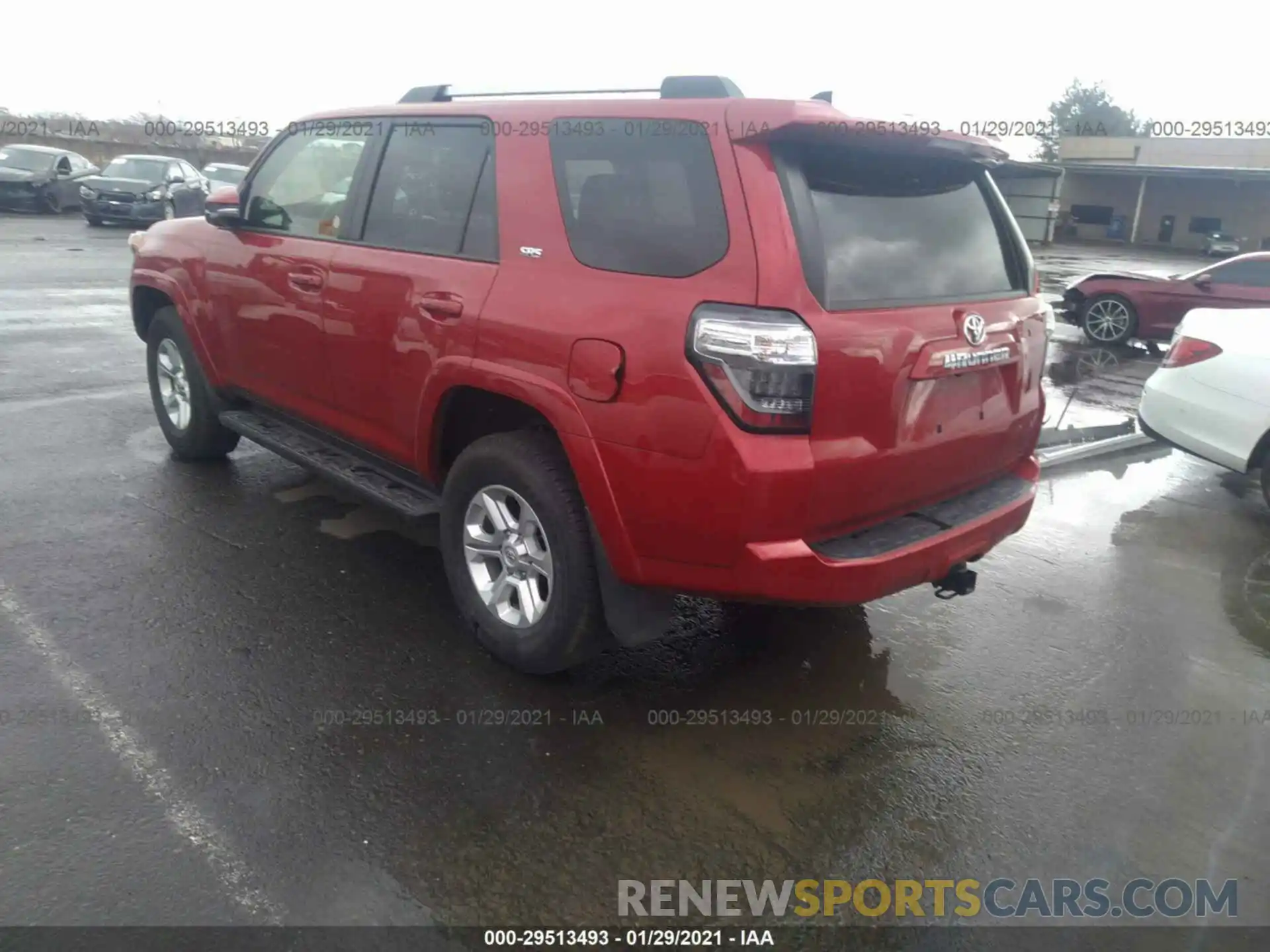 3 Photograph of a damaged car JTEBU5JR1L5745379 TOYOTA 4RUNNER 2020