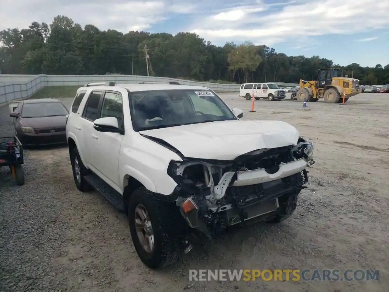 1 Photograph of a damaged car JTEBU5JR1L5750551 TOYOTA 4RUNNER 2020