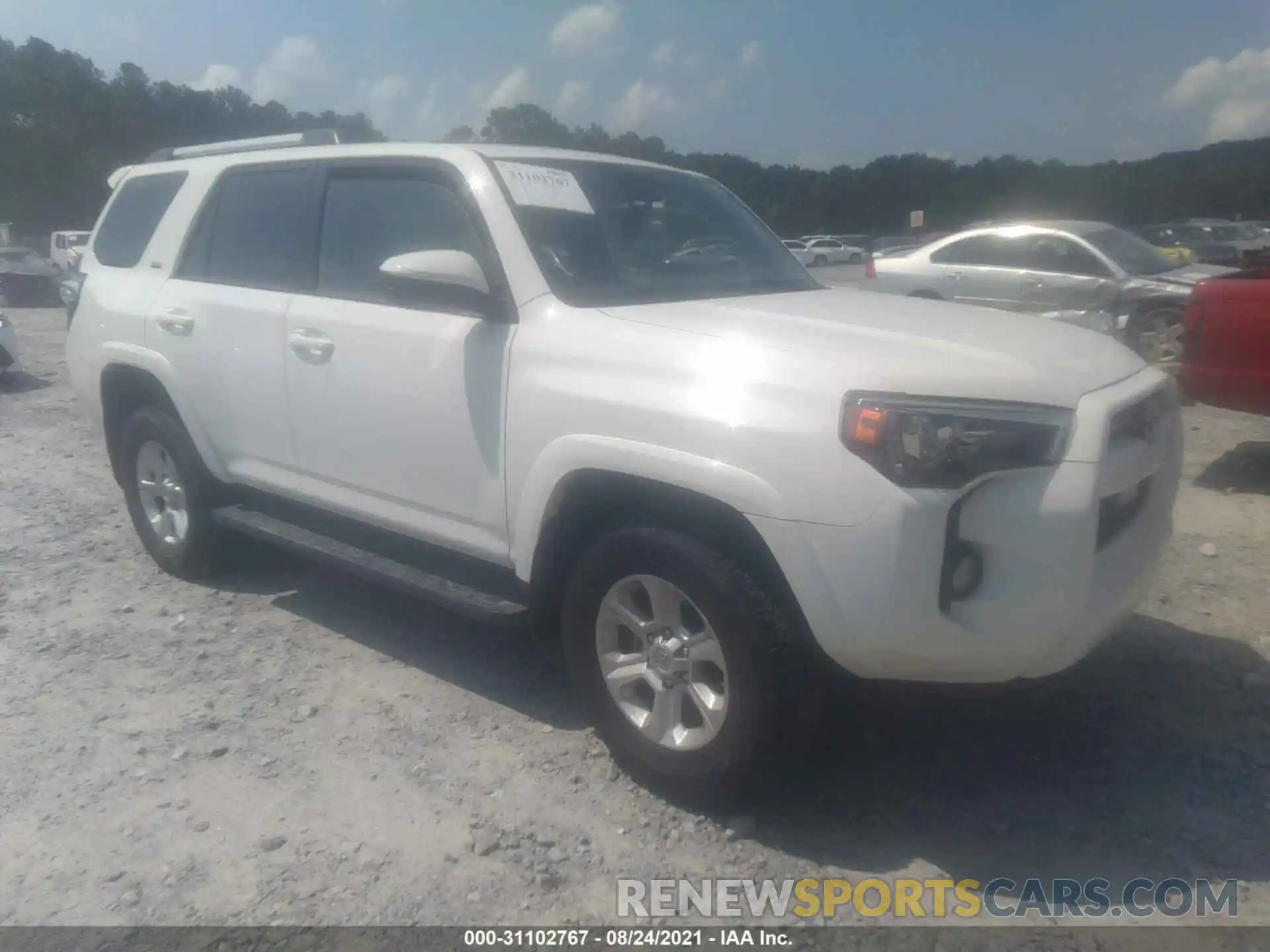 1 Photograph of a damaged car JTEBU5JR1L5751845 TOYOTA 4RUNNER 2020