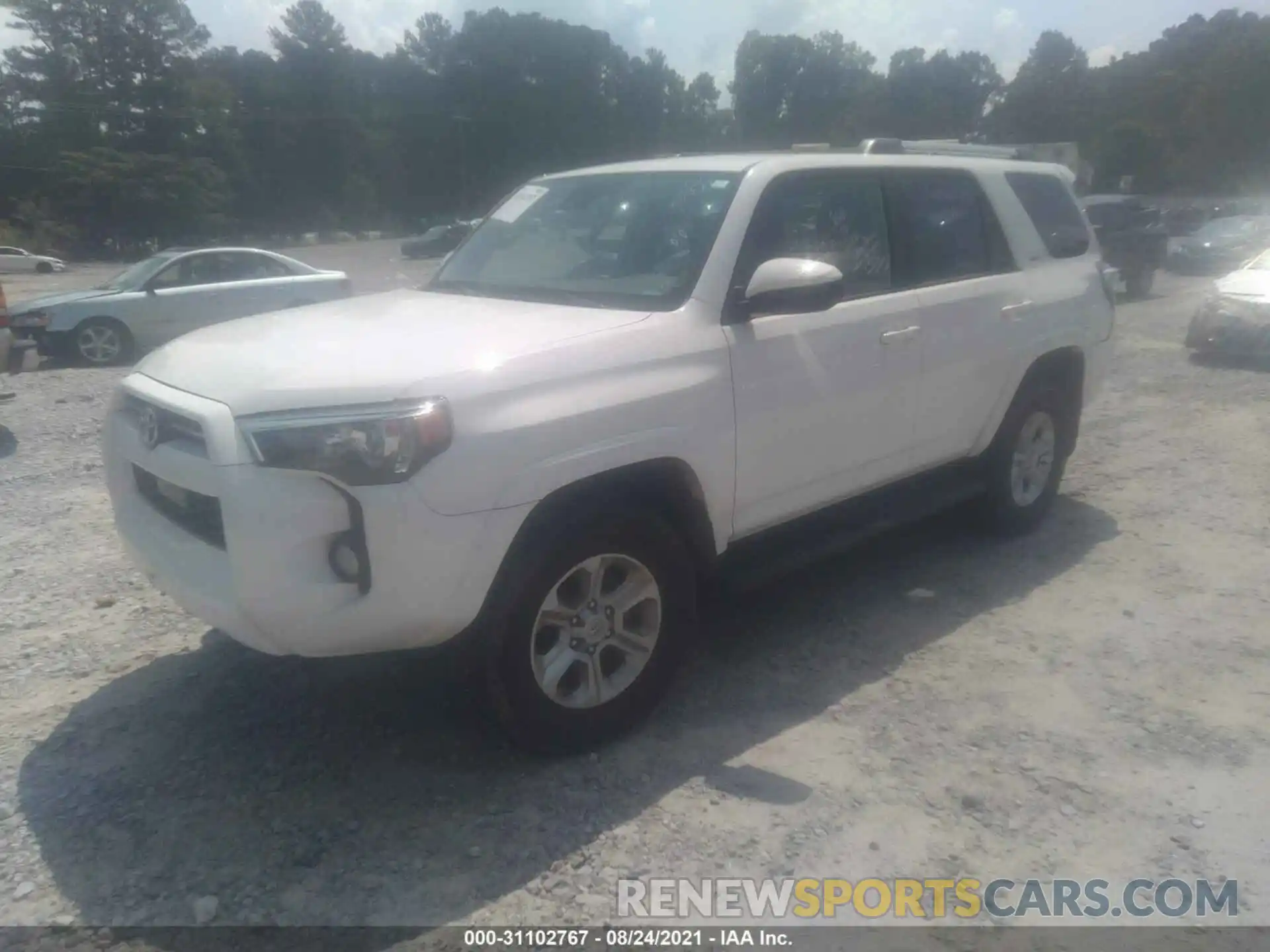 2 Photograph of a damaged car JTEBU5JR1L5751845 TOYOTA 4RUNNER 2020