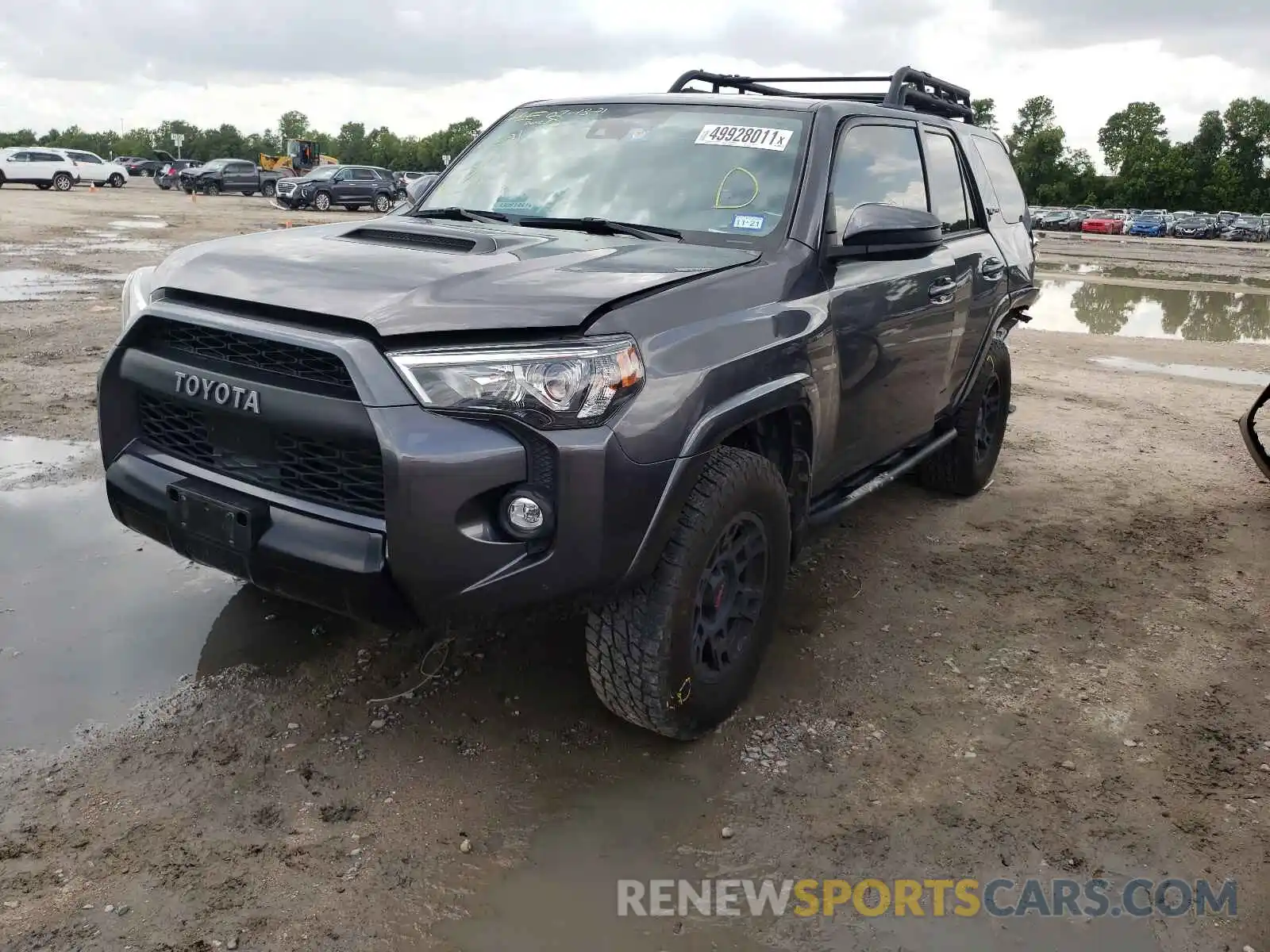 2 Фотография поврежденного автомобиля JTEBU5JR1L5761856 TOYOTA 4RUNNER 2020