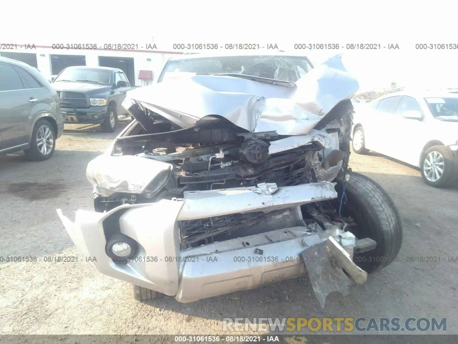 6 Photograph of a damaged car JTEBU5JR1L5792542 TOYOTA 4RUNNER 2020