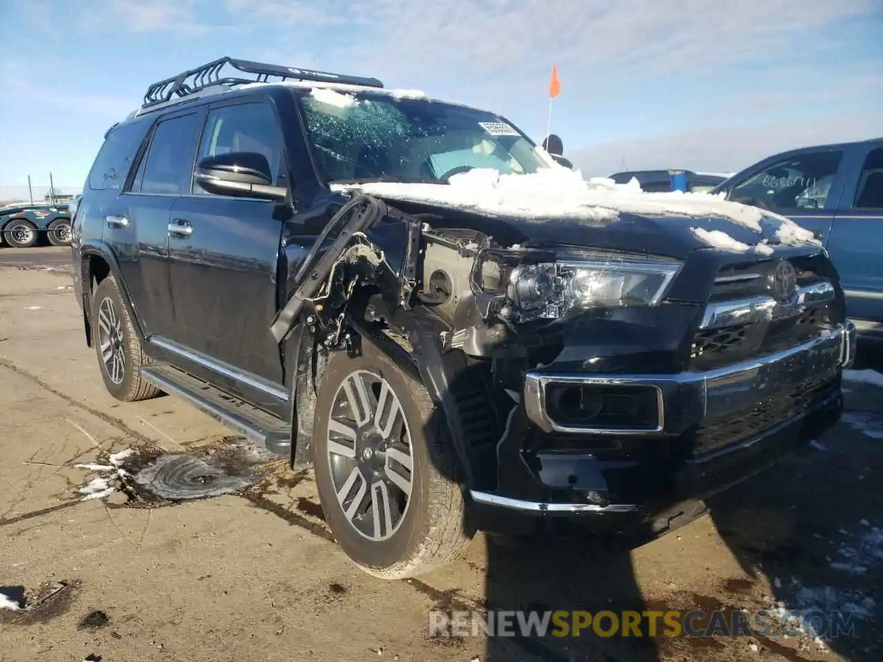 1 Photograph of a damaged car JTEBU5JR1L5794341 TOYOTA 4RUNNER 2020