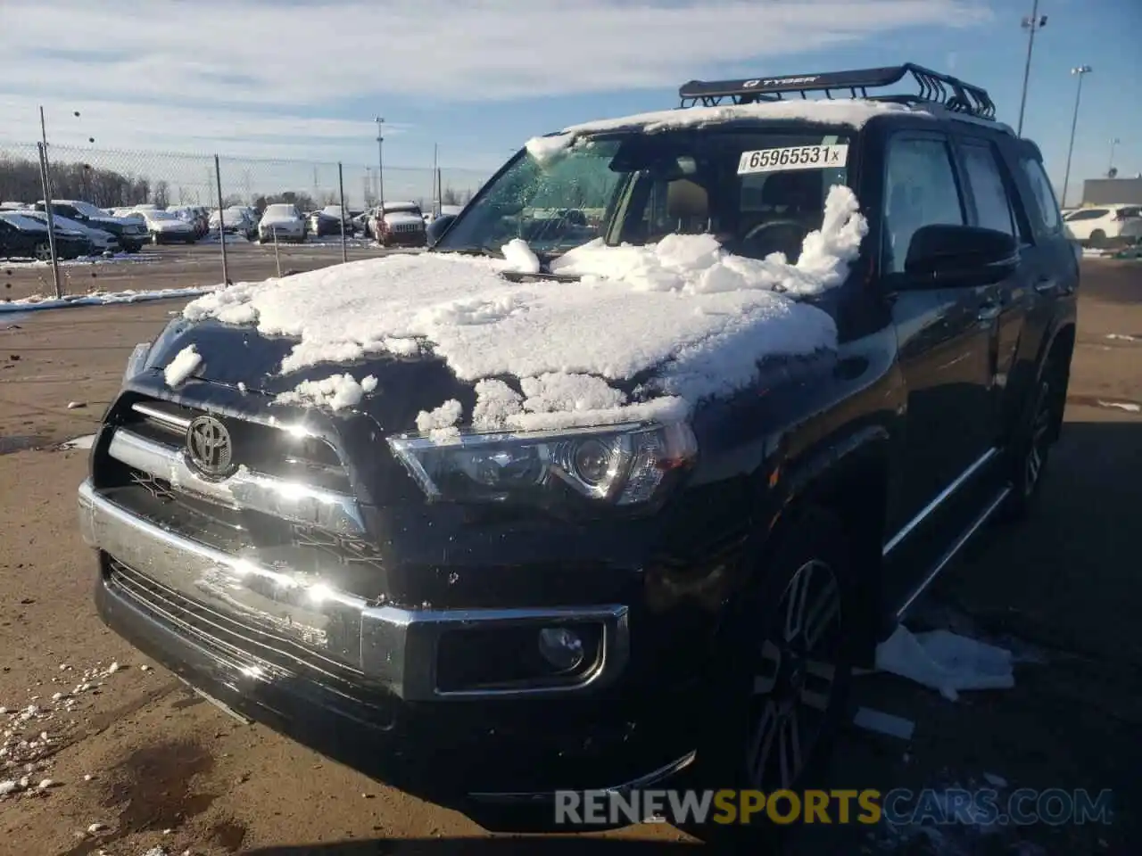 2 Photograph of a damaged car JTEBU5JR1L5794341 TOYOTA 4RUNNER 2020