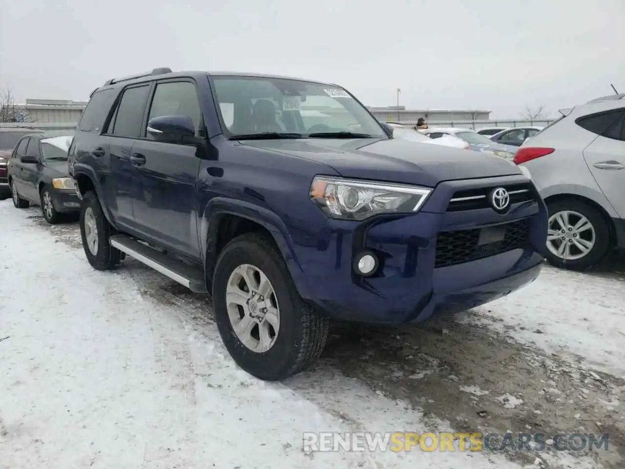 1 Photograph of a damaged car JTEBU5JR1L5802664 TOYOTA 4RUNNER 2020