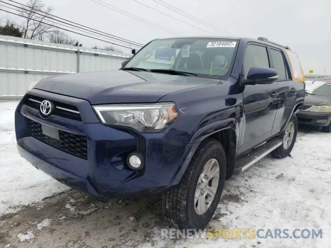 2 Photograph of a damaged car JTEBU5JR1L5802664 TOYOTA 4RUNNER 2020