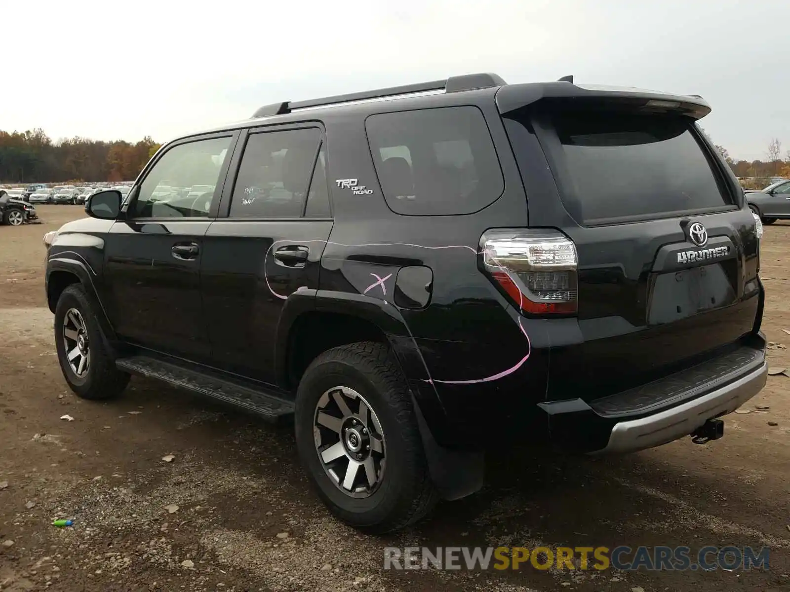 3 Photograph of a damaged car JTEBU5JR1L5804303 TOYOTA 4RUNNER 2020