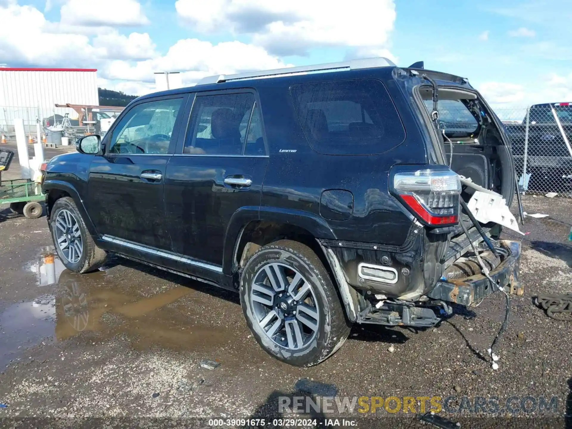 3 Фотография поврежденного автомобиля JTEBU5JR1L5807606 TOYOTA 4RUNNER 2020