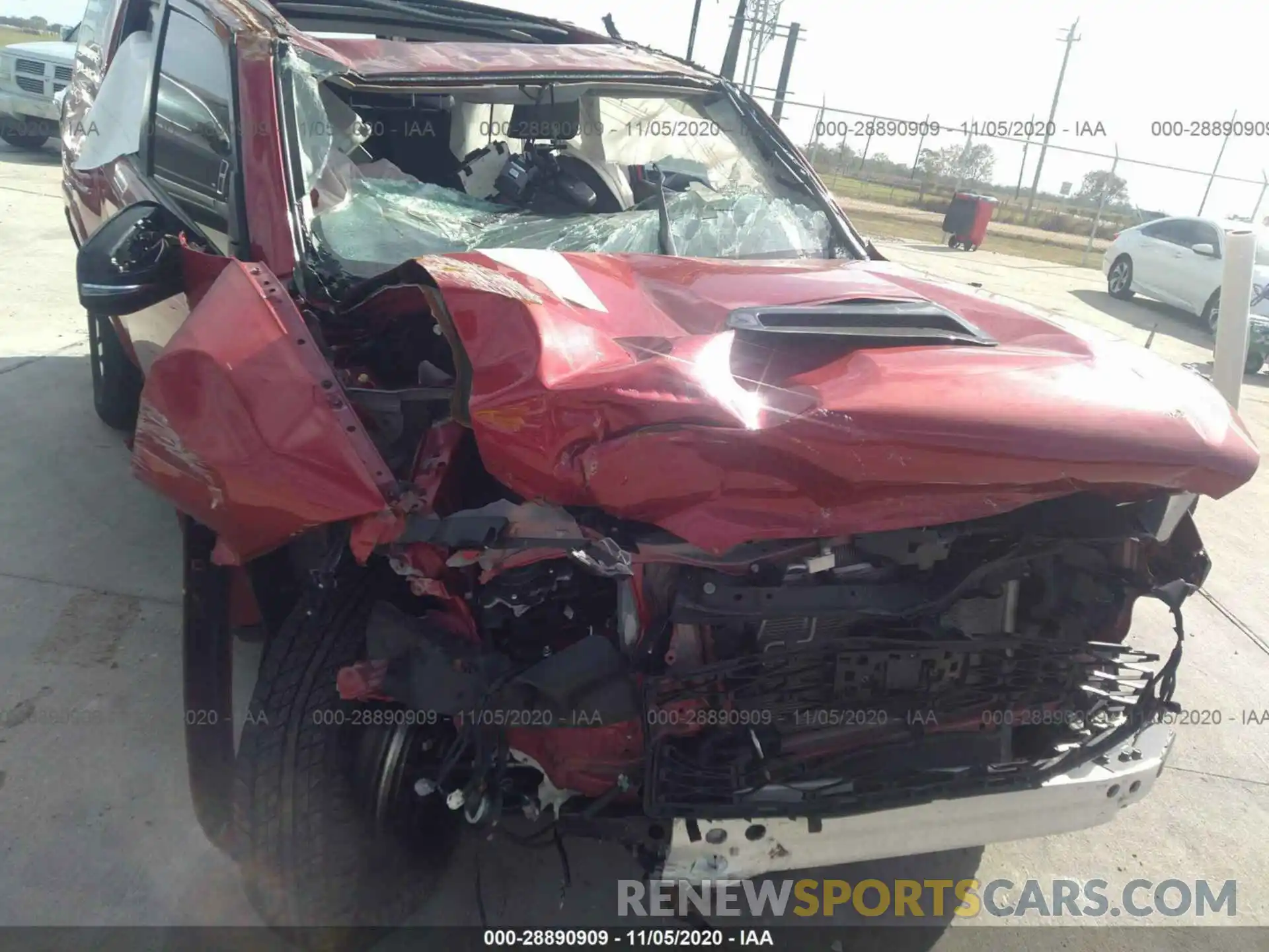 6 Photograph of a damaged car JTEBU5JR1L5814183 TOYOTA 4RUNNER 2020